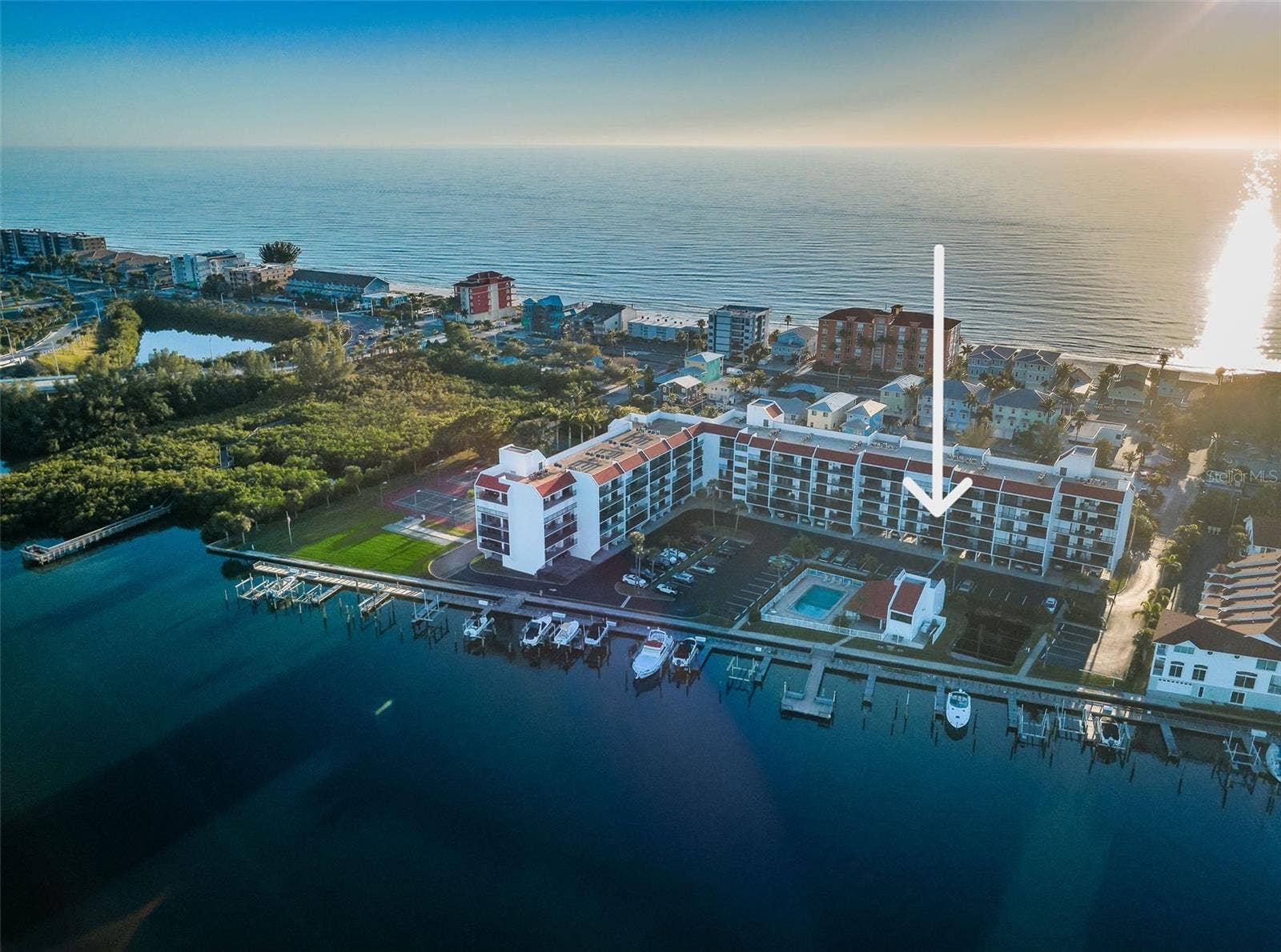 19111 VISTA BAY DRIVE, #304, Indian Shores, FL 33785 Located on the "Narrows" in Indian Shores