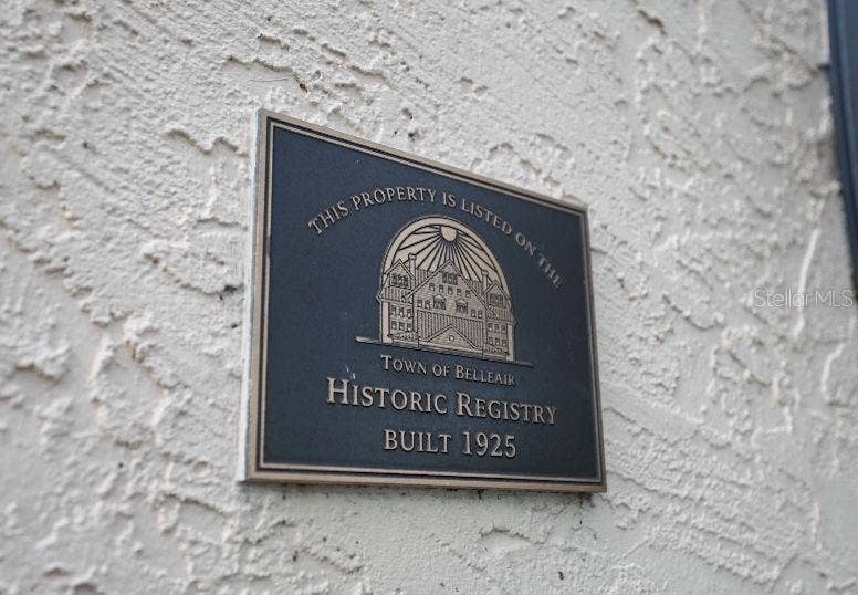 322 ROEBLING ROAD S, Belleair, FL 33756 Historical Home Designation