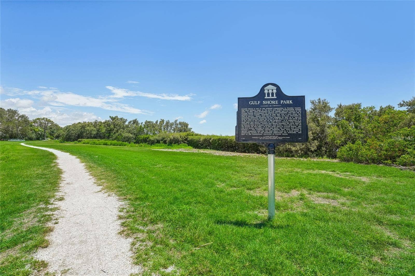 314 INDIANA AVENUE, Crystal Beach, FL 34681 shell path runs between Maryland and Georgia