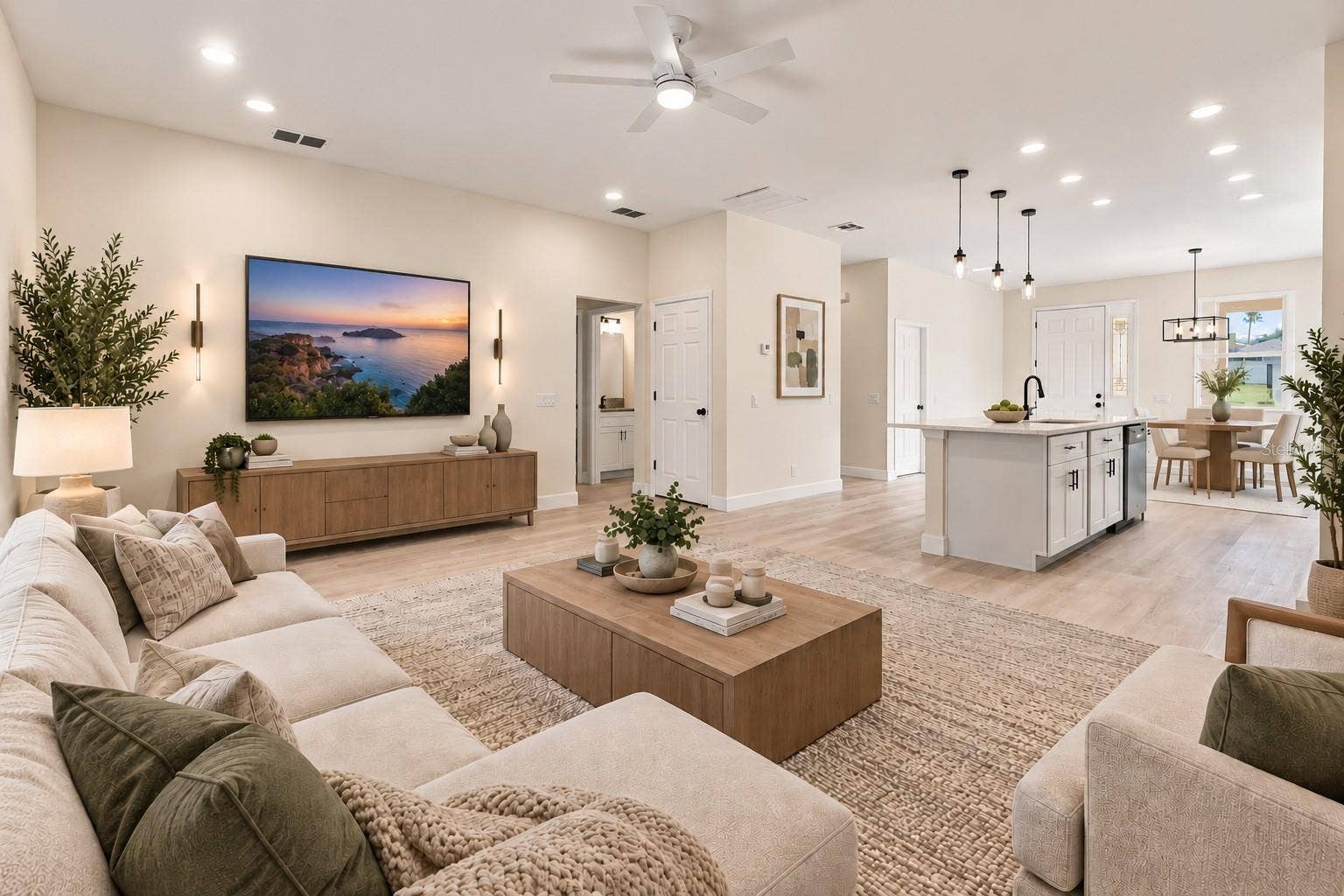 537 PINELOCH DRIVE, Haines City, FL 33844 living room stage