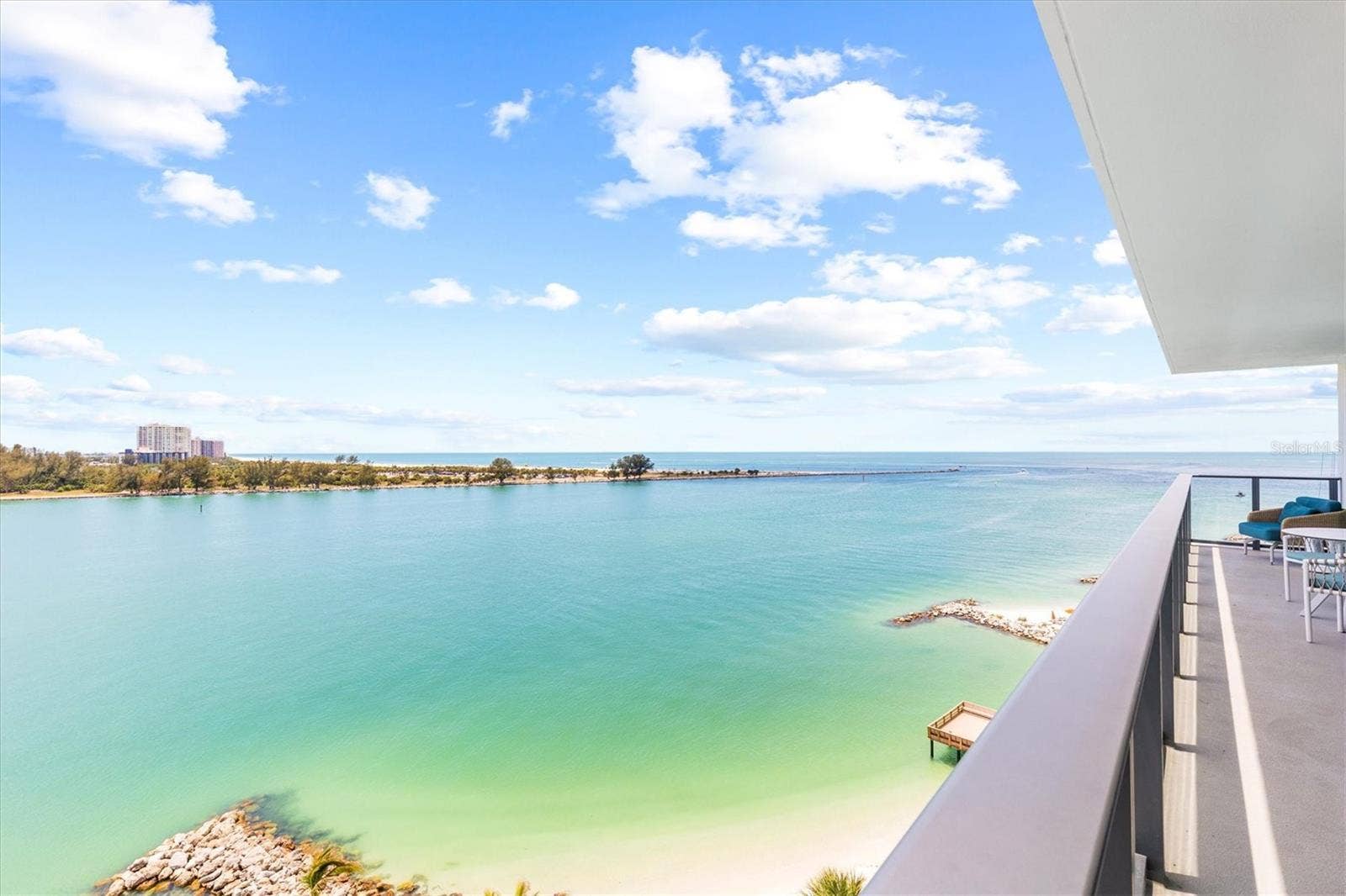 691 S GULFVIEW BOULEVARD, #815, Clearwater Beach, FL 33767 Incredible views from private balcony