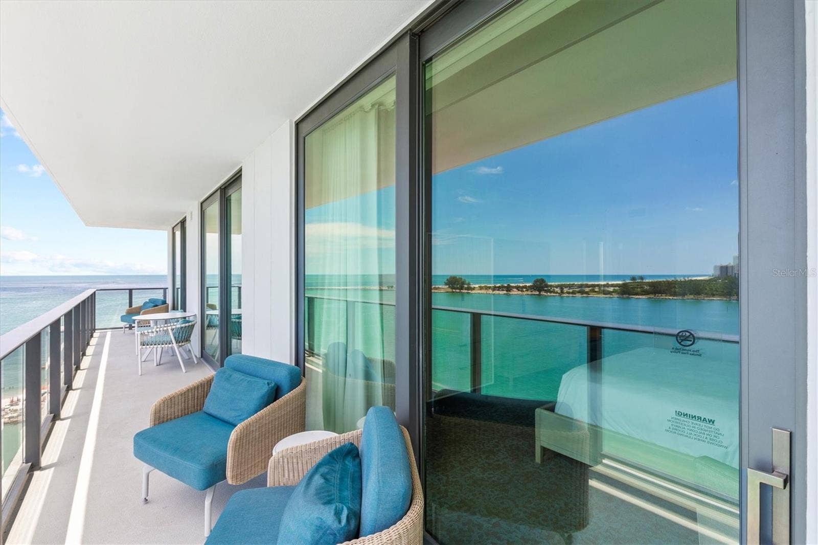 691 S GULFVIEW BOULEVARD, #815, Clearwater Beach, FL 33767 Incredible views from private balcony