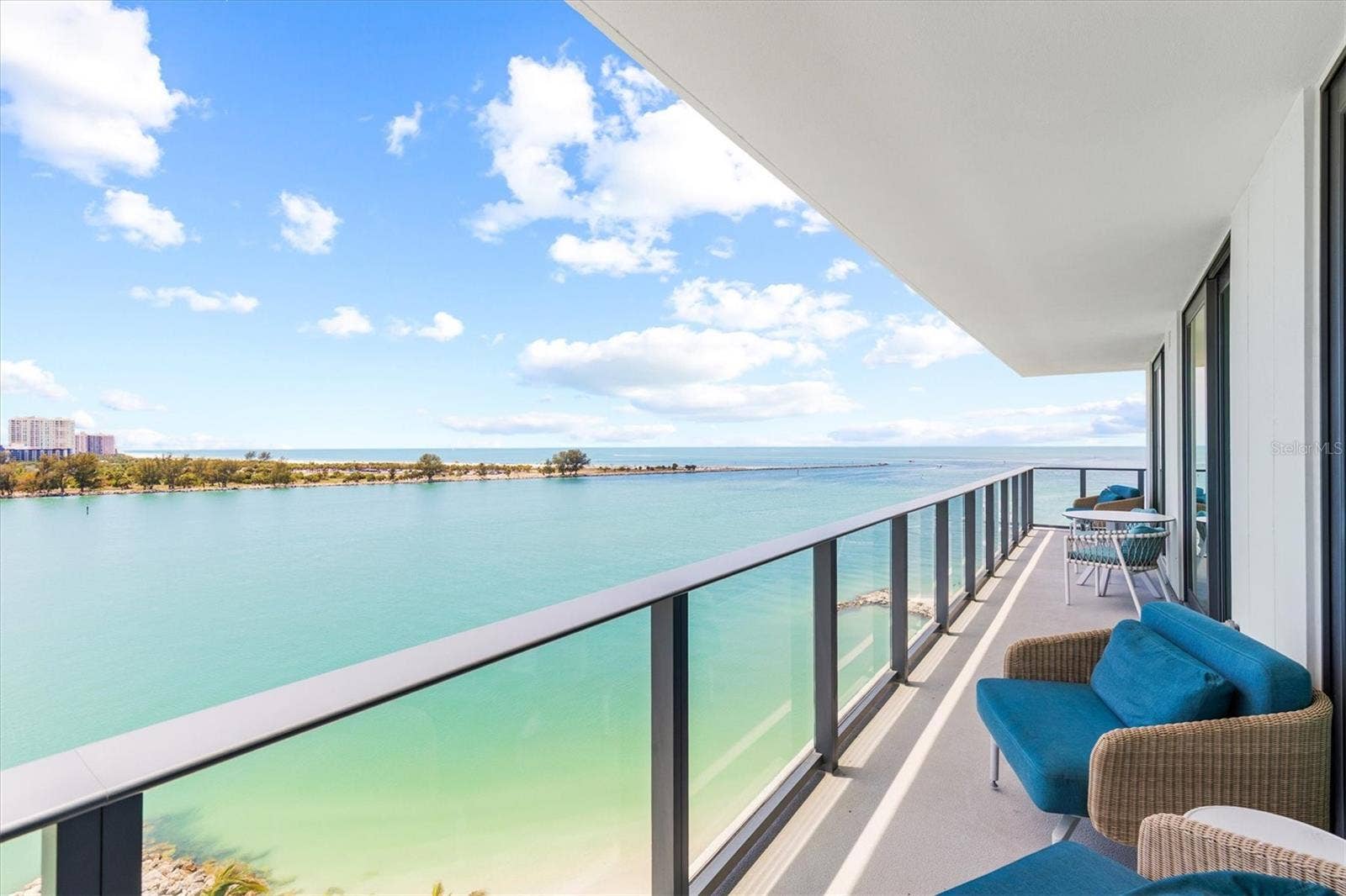 691 S GULFVIEW BOULEVARD, #815, Clearwater Beach, FL 33767 Incredible views from private balcony