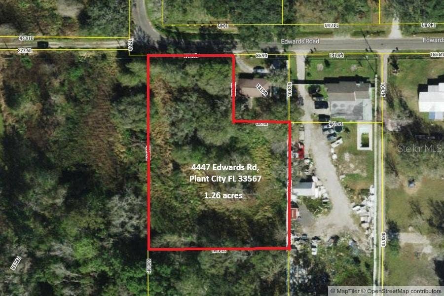Property photo for 4447 EDWARDS RD, Plant City, FL