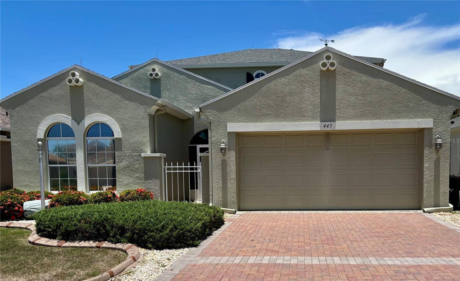 445 NOBLE FAIRE DRIVE, Sun City Center, FL 33573 Front View