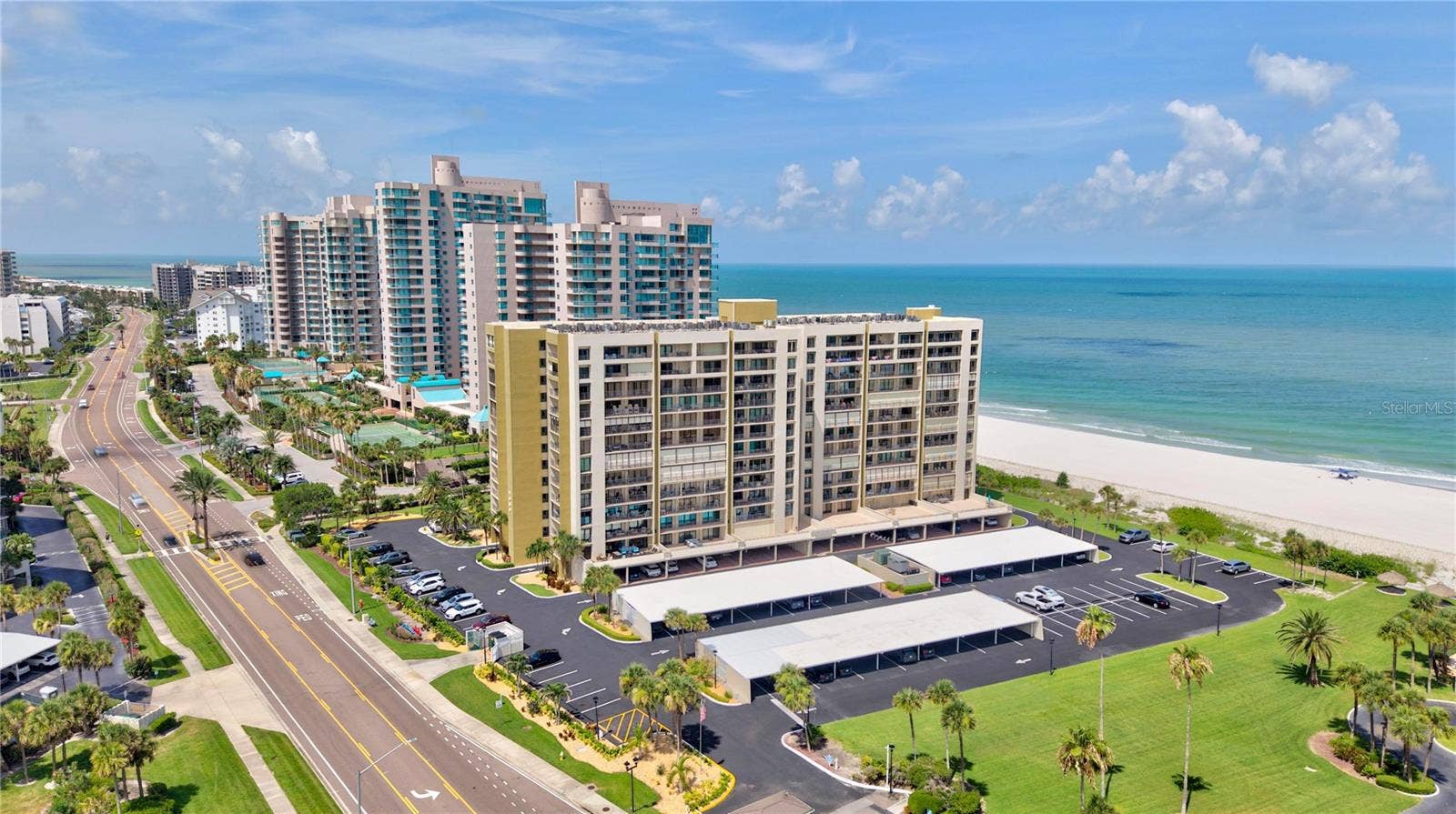 1480 GULF BOULEVARD, #601, Clearwater Beach, FL 33767 aerial
