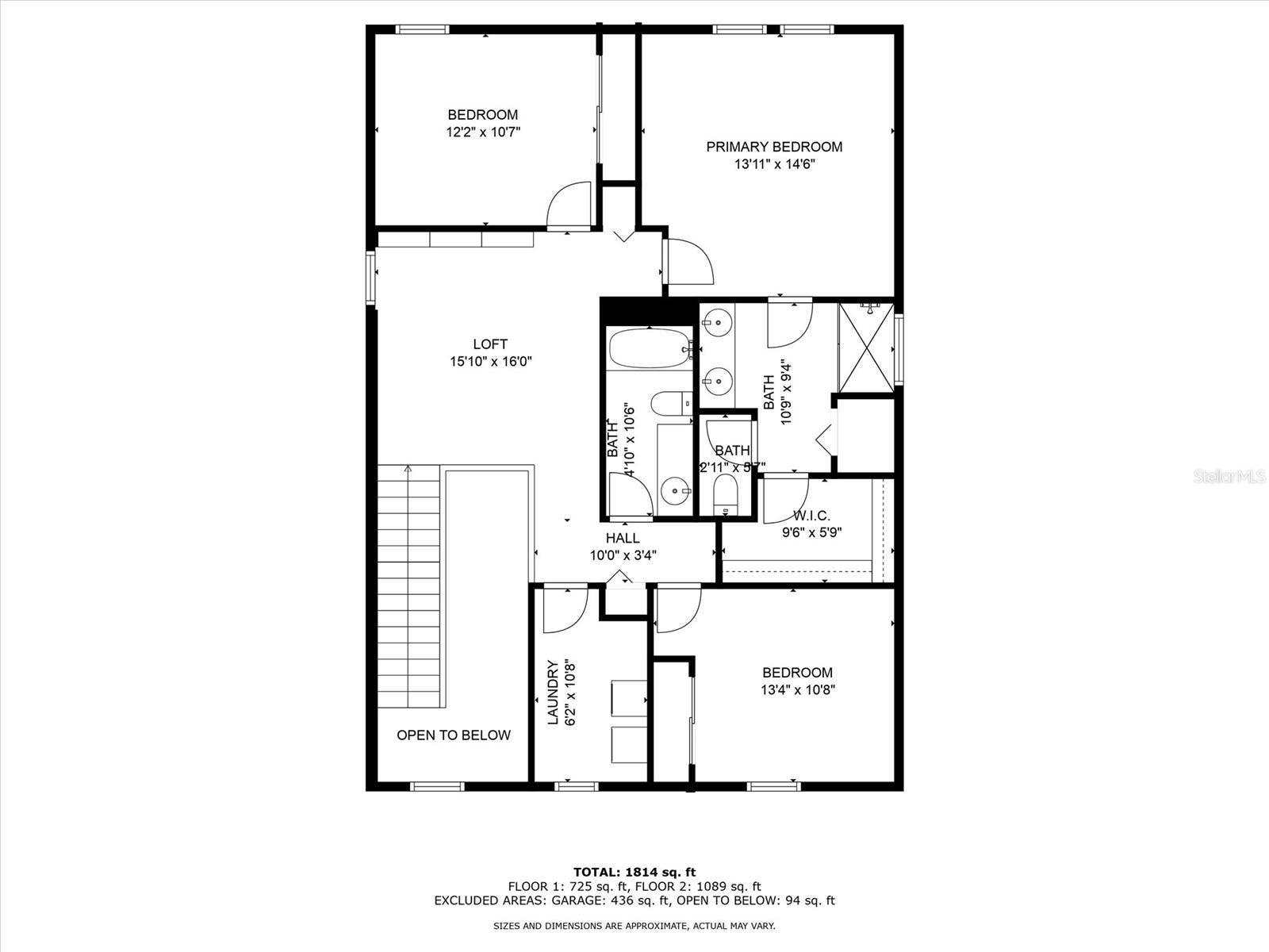 5718 LOS ROBLES COURT, Palmetto, FL 34221 2nd Floor Plan