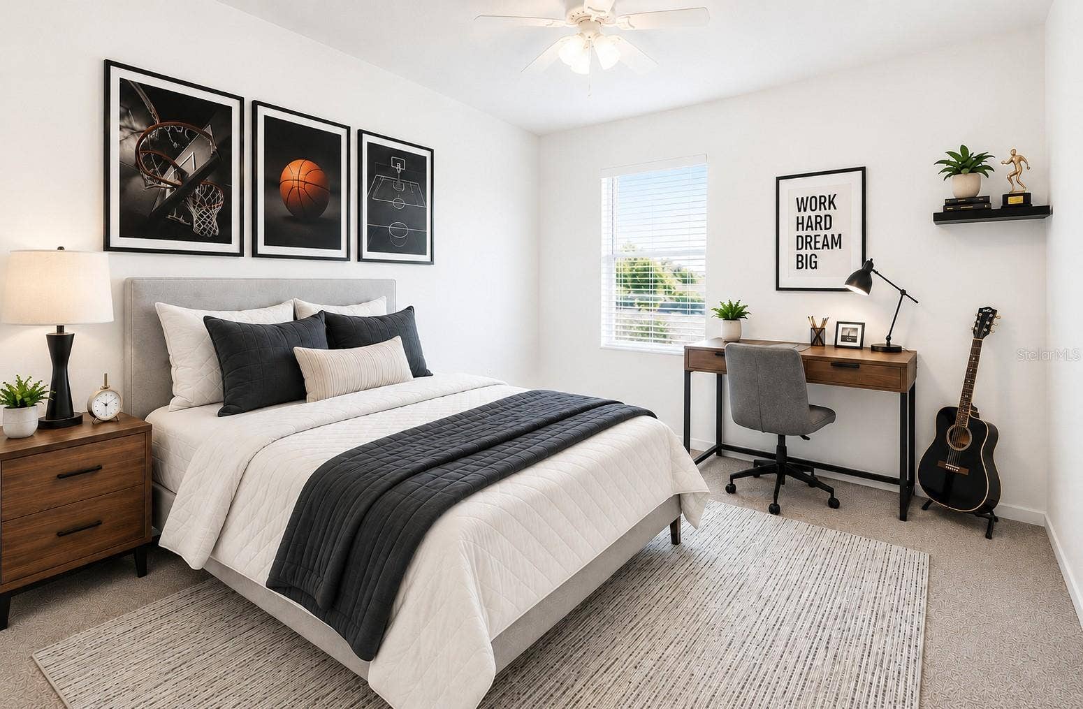 5718 LOS ROBLES COURT, Palmetto, FL 34221 Virtual Staging- Guest 2nd Bedroom
