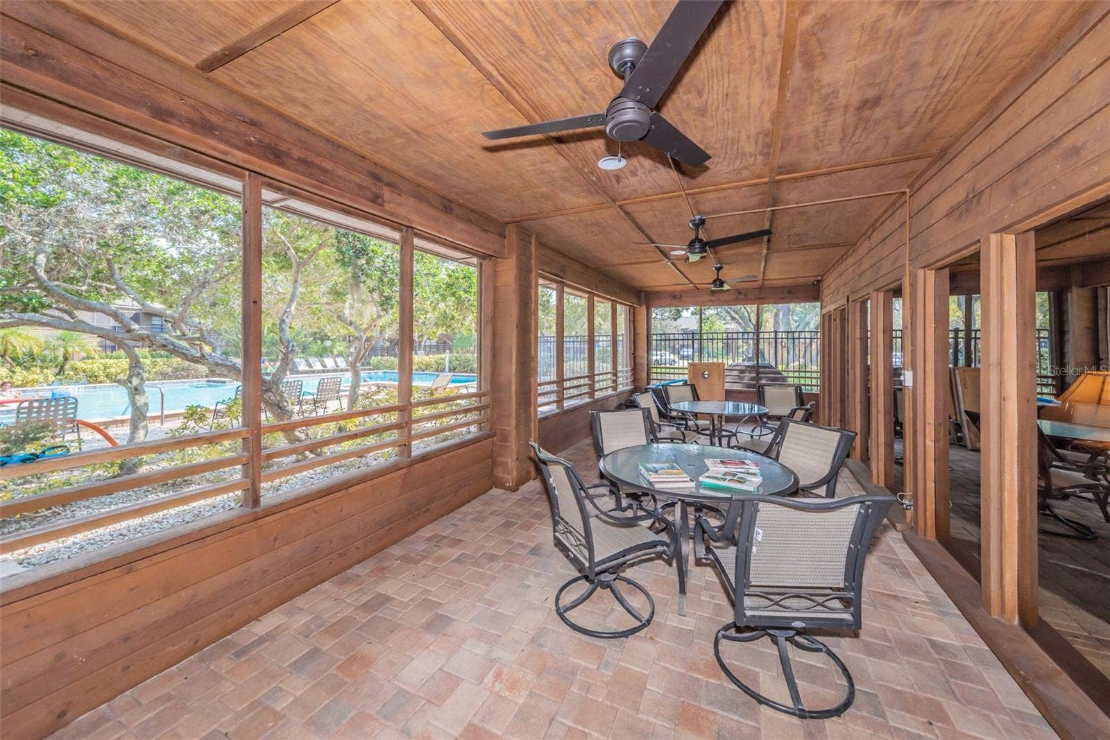 2205 LENNOX ROAD E, #2205, Palm Harbor, FL 34683 Clubhouse Sun Room