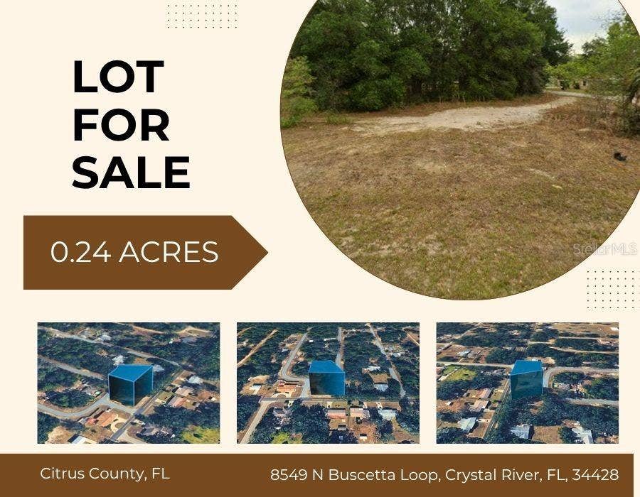 Property photo for 8549 N BUSCETTA LOOP, Crystal River, FL