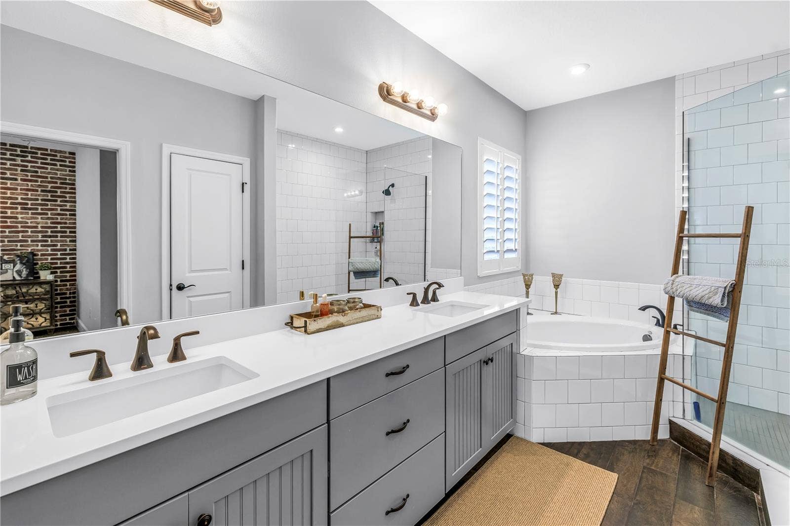 Primary bathroom.