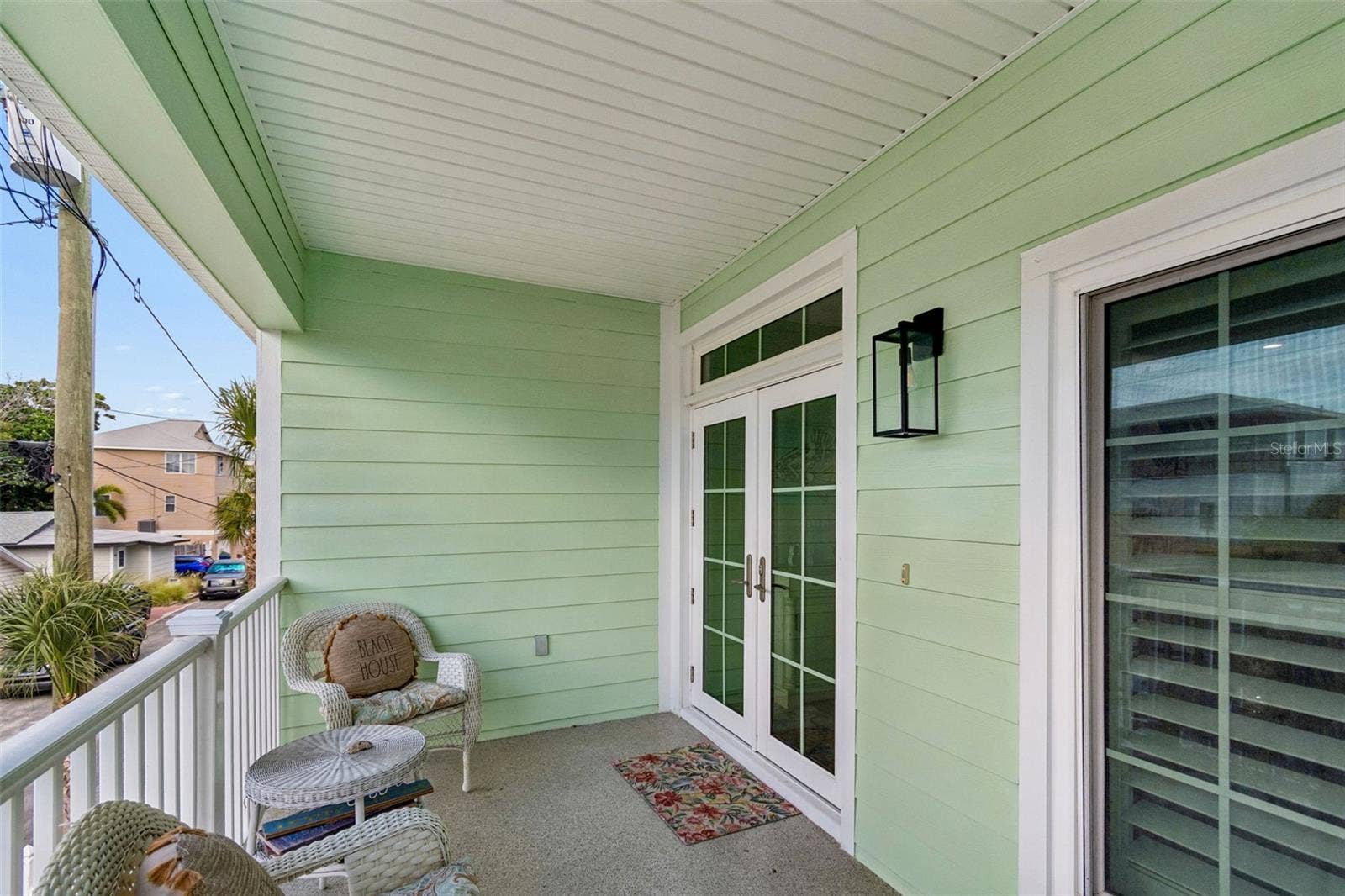 111 91ST AVENUE, Treasure Island, FL 33706 Front entry/ porch, French doors
