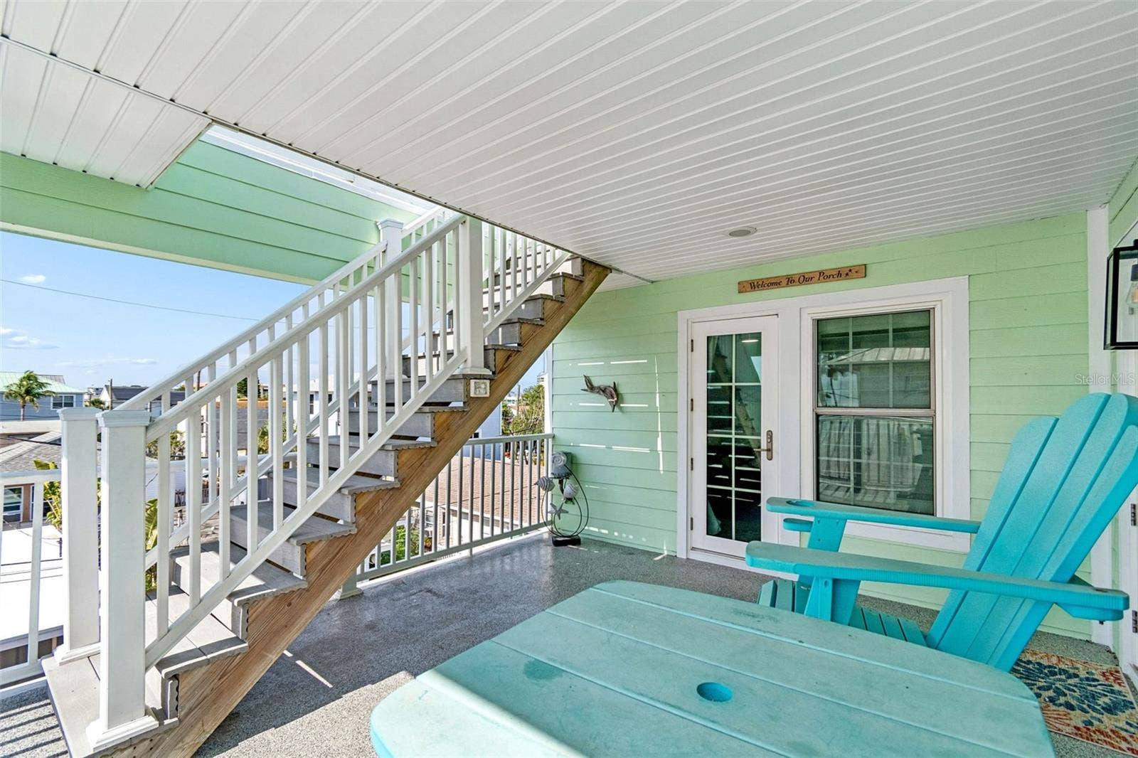 111 91ST AVENUE, Treasure Island, FL 33706 Stairwell to rooftop deck