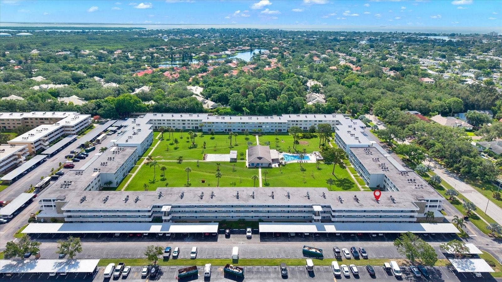 4715 BAY STREET NE, #126, St Petersburg, FL 33703 Aerial View