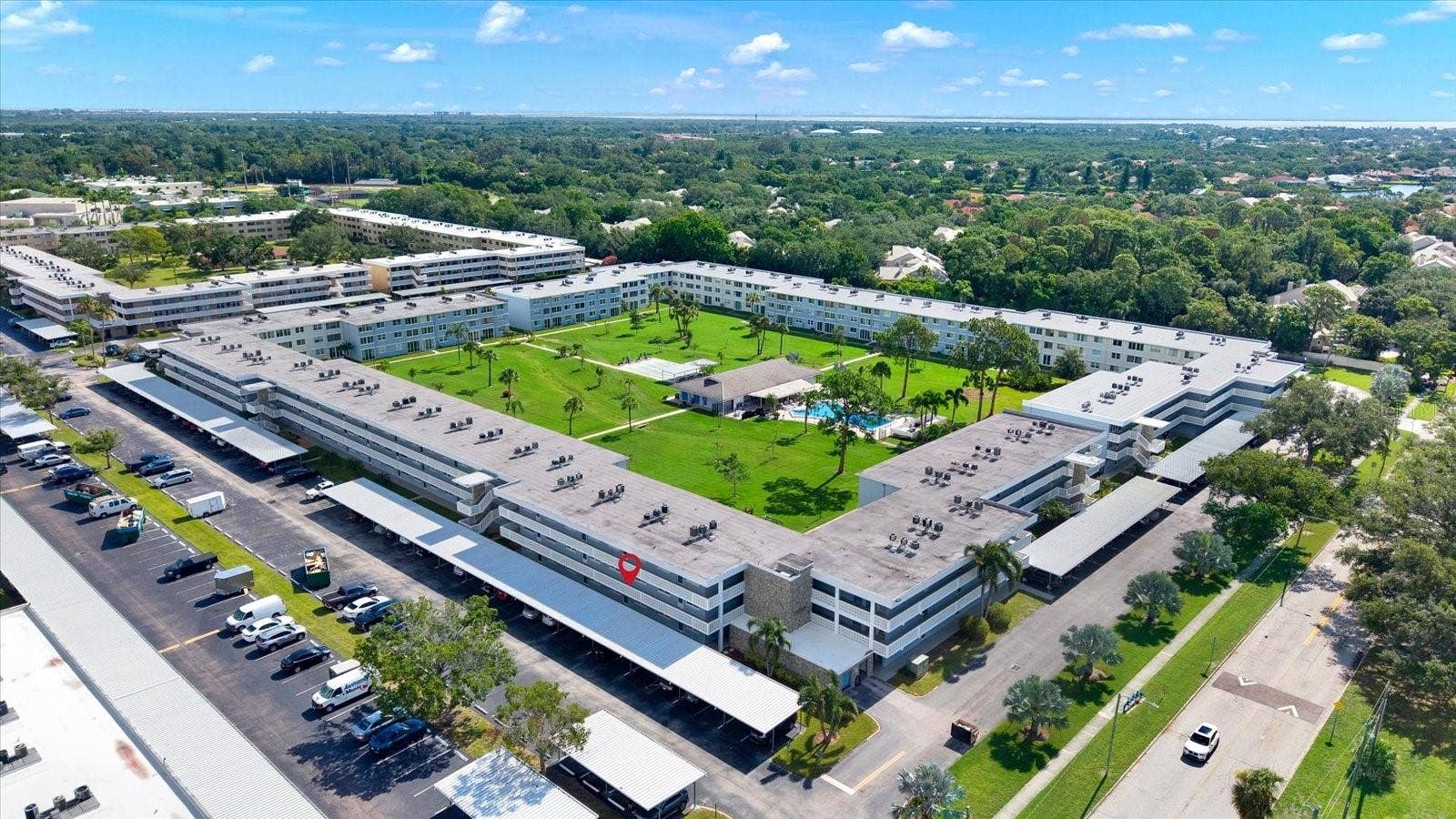 4715 BAY STREET NE, #126, St Petersburg, FL 33703 Aerial View