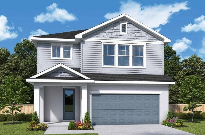 31123 PENDLETON LANDING CIRCLE, Wesley Chapel, FL 33545 Front Exterior Rendering **Paint Colors May Vary
