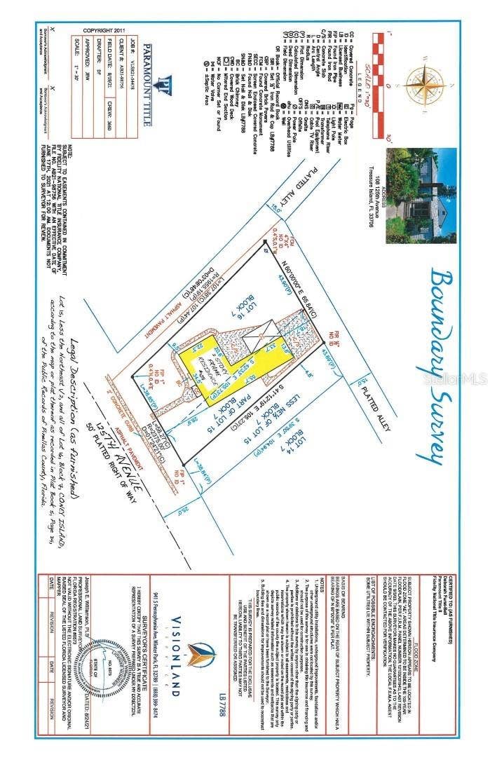 108 125TH AVENUE, Treasure Island, FL 33706 108 125TH AVENUE, Treasure Island, FL 33706