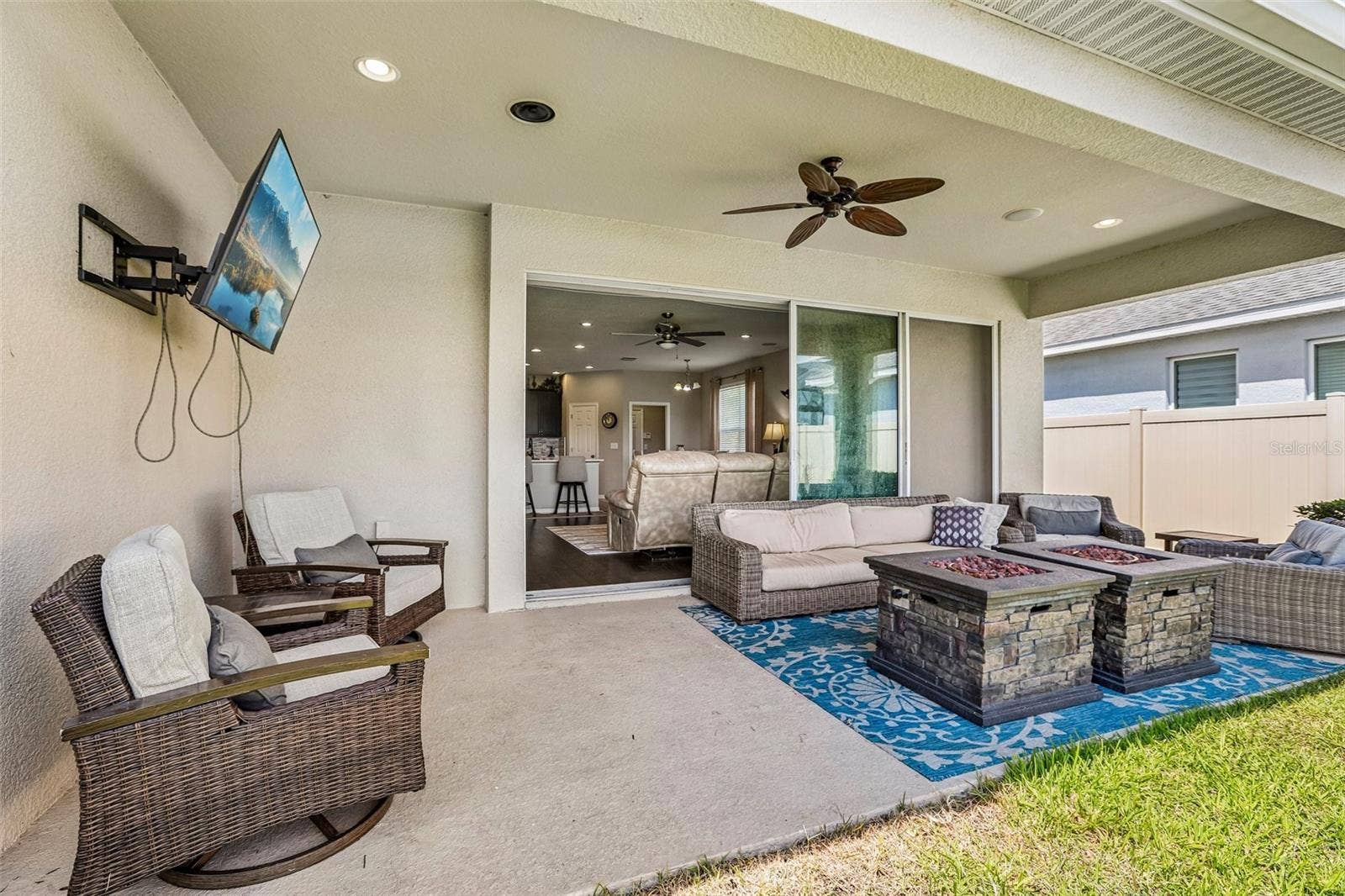 17628 BRIGHT WHEAT DRIVE, Lithia, FL 33547 Covered Patio