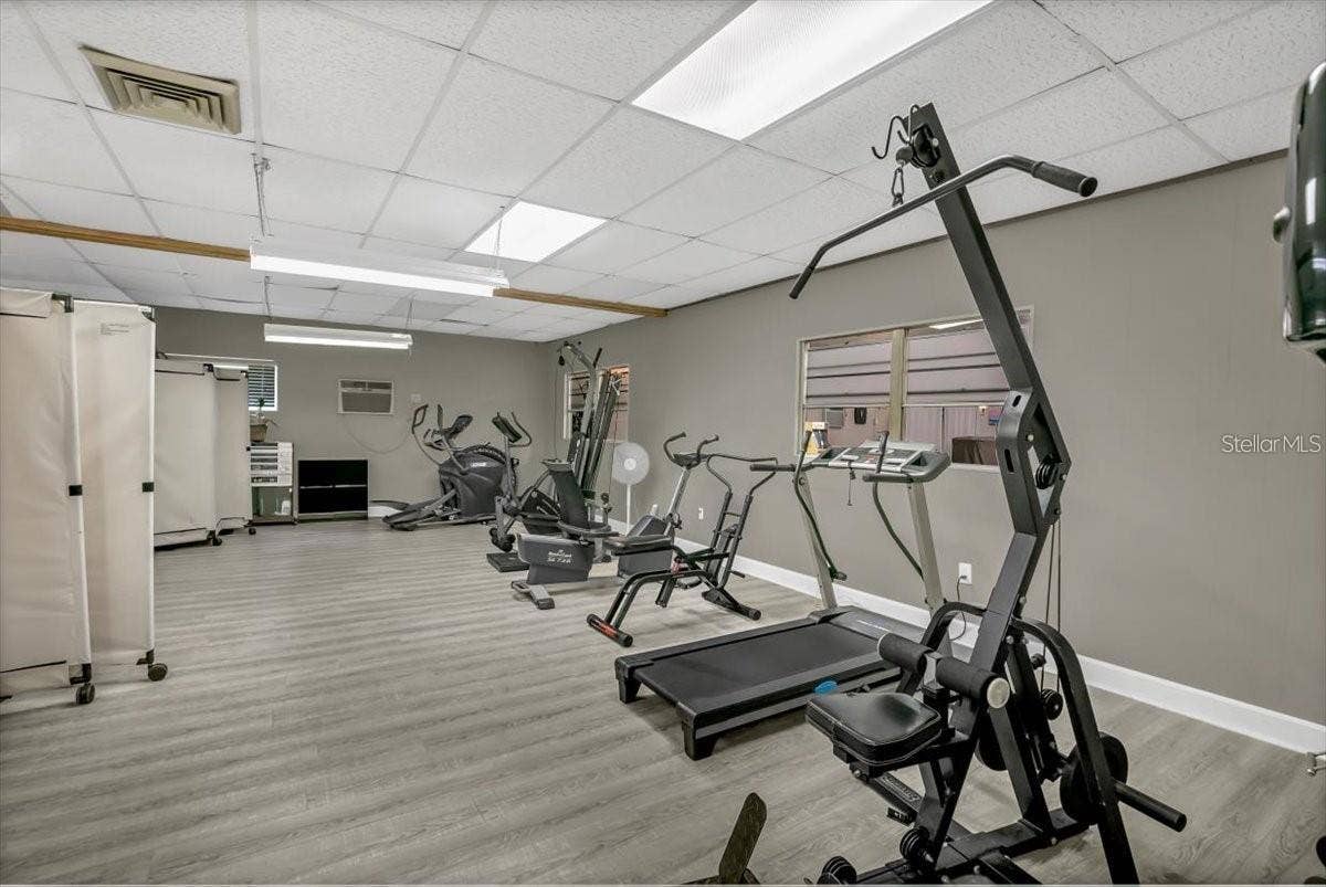 1819 SHORE DRIVE S, #110, South Pasadena, FL 33707 Clubhouse Work Out Room