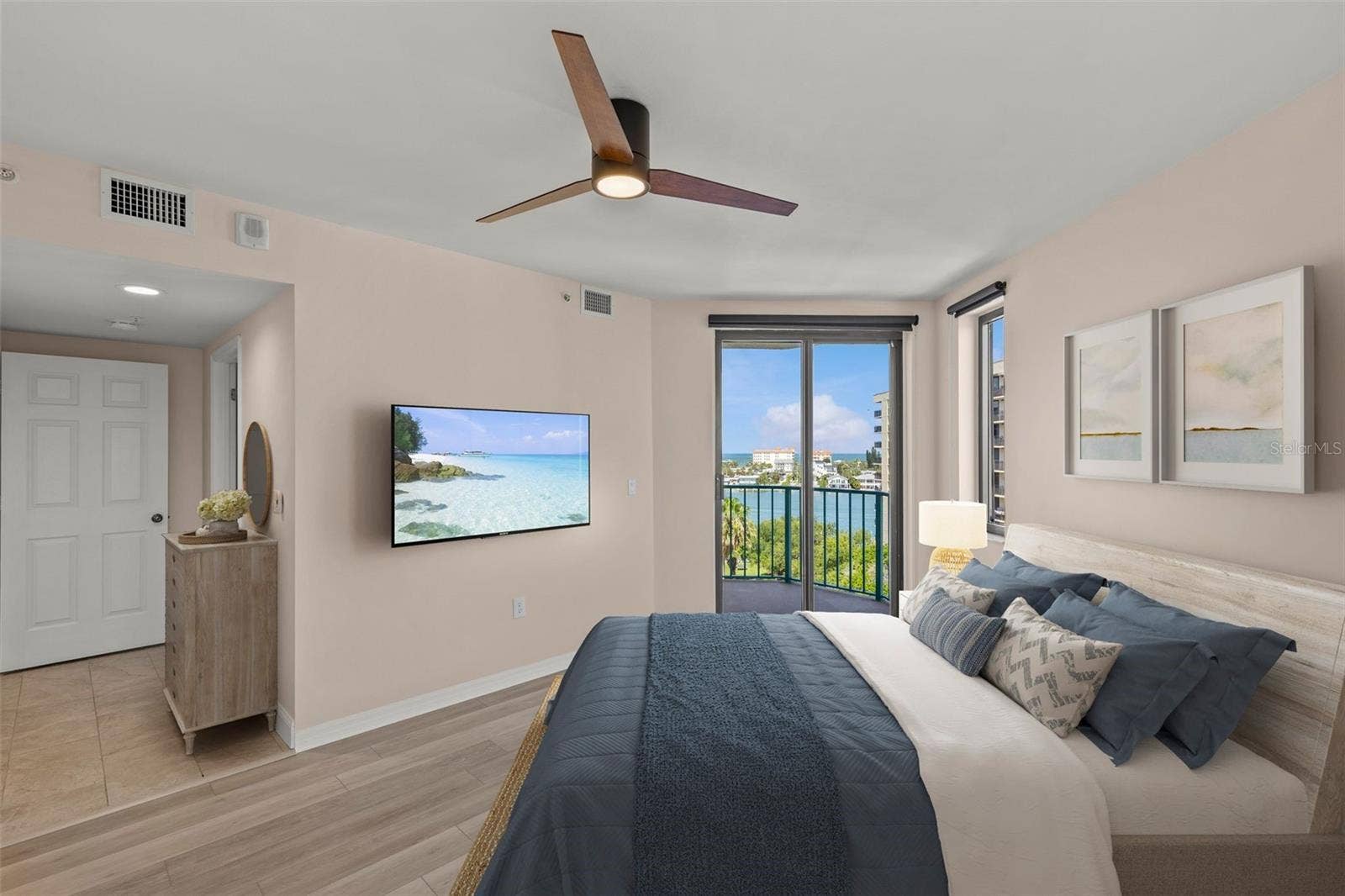Primary Suite Staged