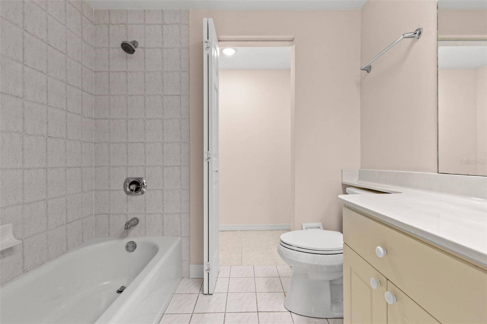 Guest Bath with inside storage