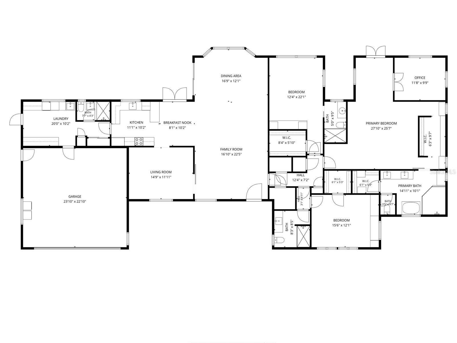 616 PINELAND AVENUE, Belleair, FL 33756 Floor Plan