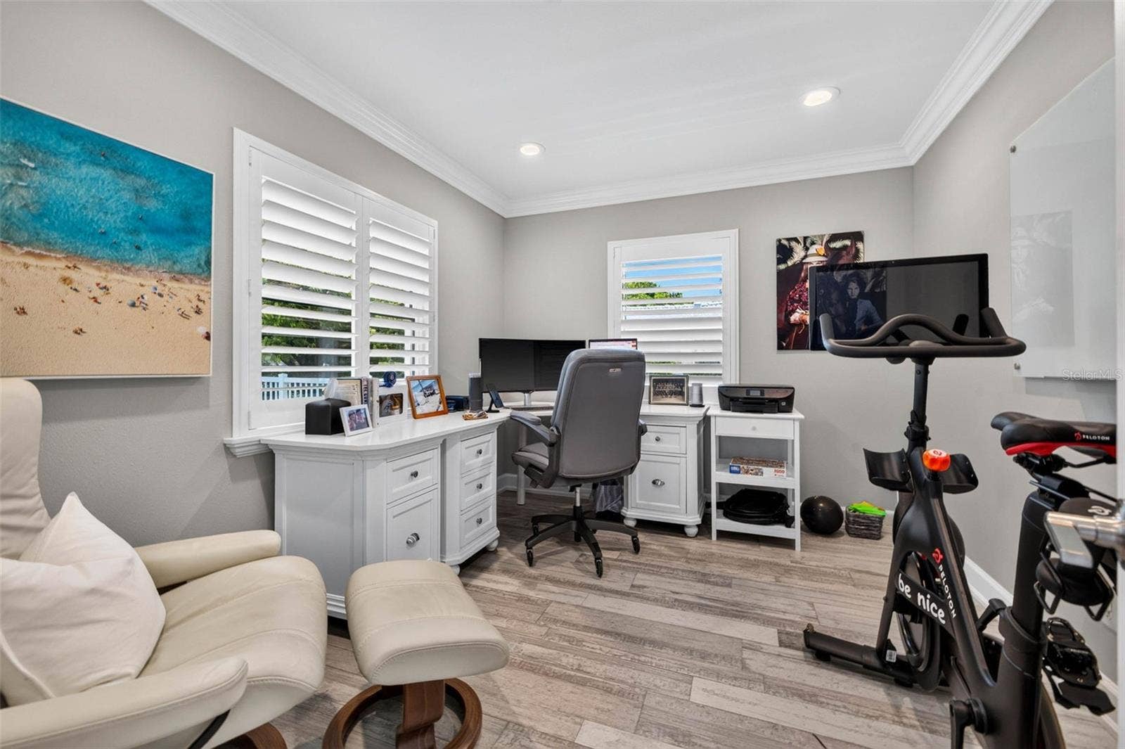 616 PINELAND AVENUE, Belleair, FL 33756 Executive Study in Primary Bedroom