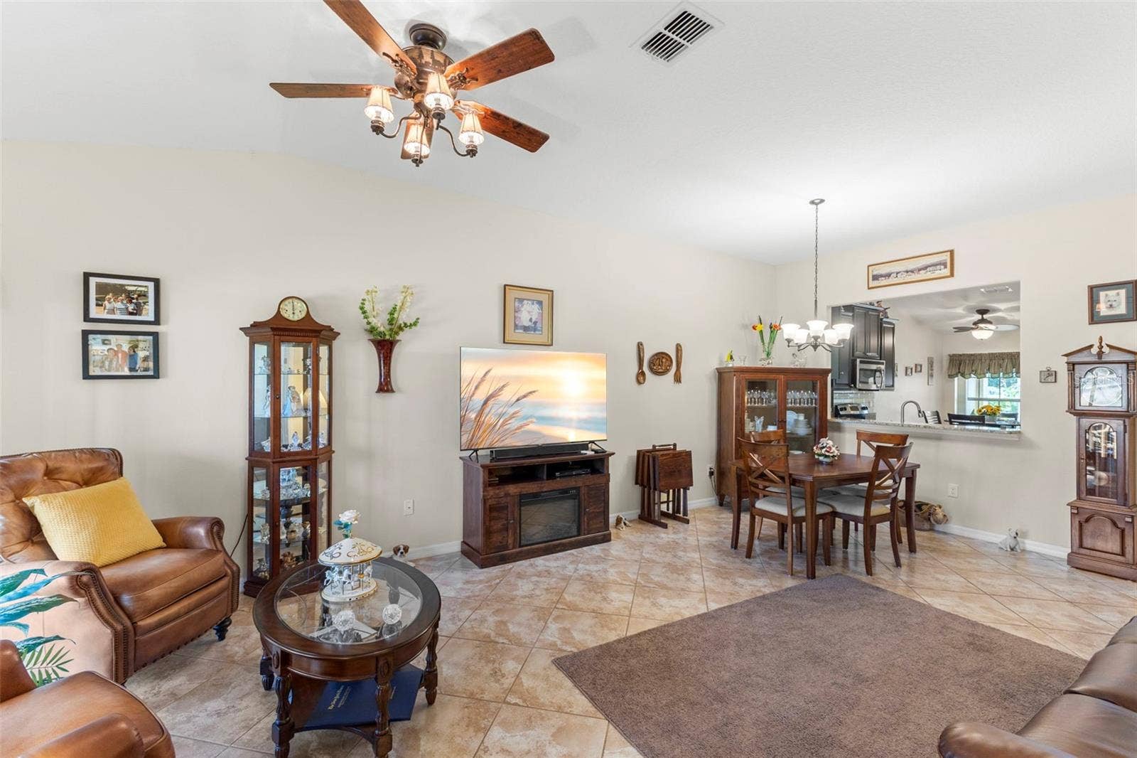 13627 CREST LAKE DRIVE, Hudson, FL 34669 Living room
