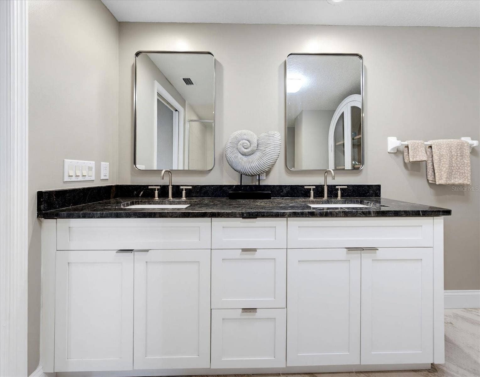 1170 GULF BOULEVARD, #404, Clearwater Beach, FL 33767 There is so much storage here in your primary bathroom you may not even have enough to store!