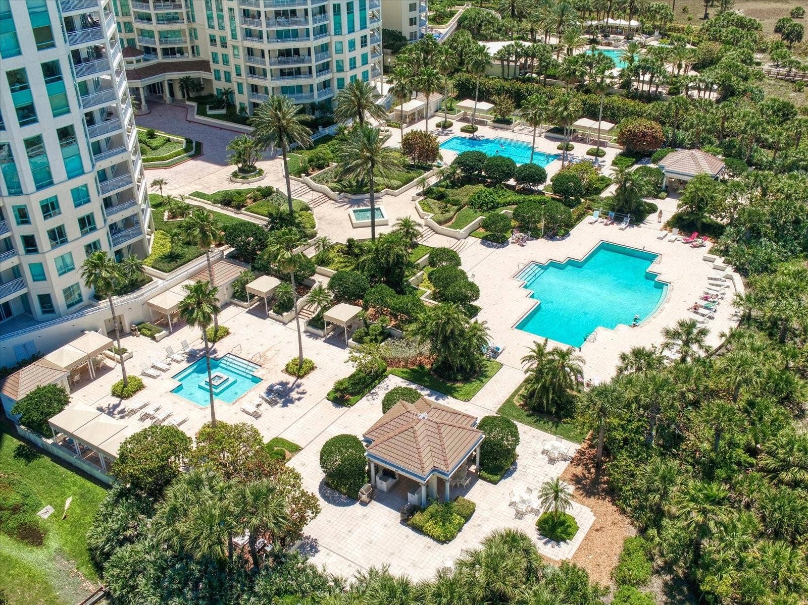 1170 GULF BOULEVARD, #404, Clearwater Beach, FL 33767 Take your pick of which pool or lounge chair you would like to cool down & refresh yourself.