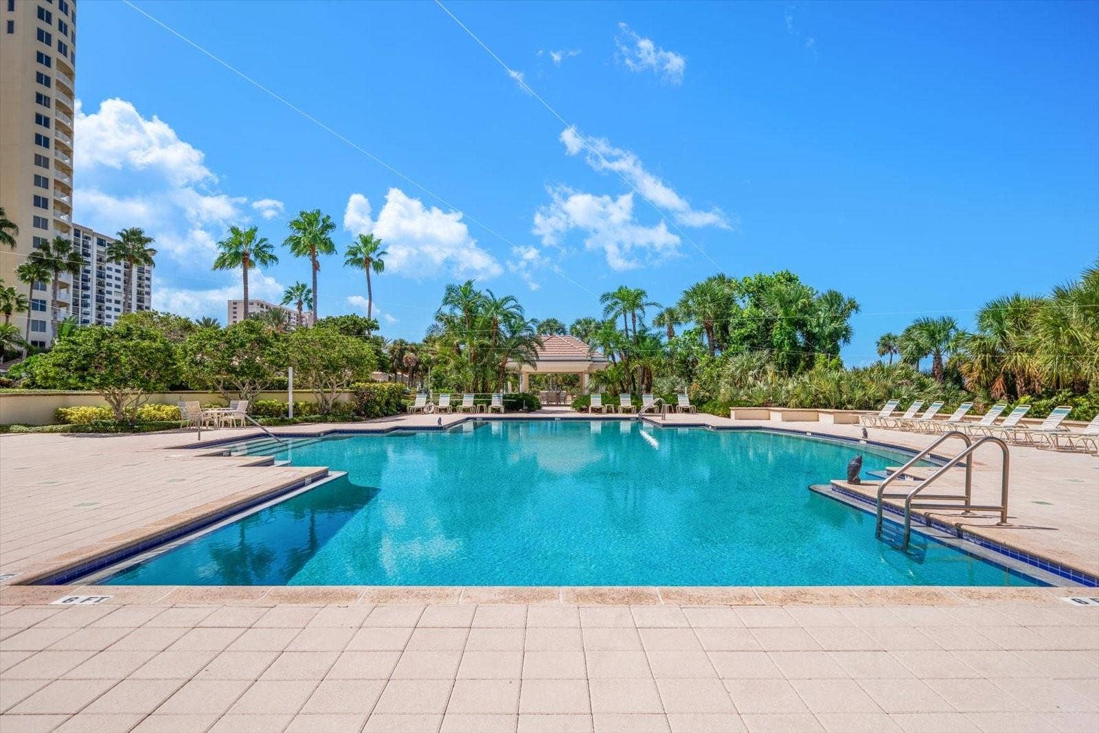 1170 GULF BOULEVARD, #404, Clearwater Beach, FL 33767 This swimming pool is calling your name