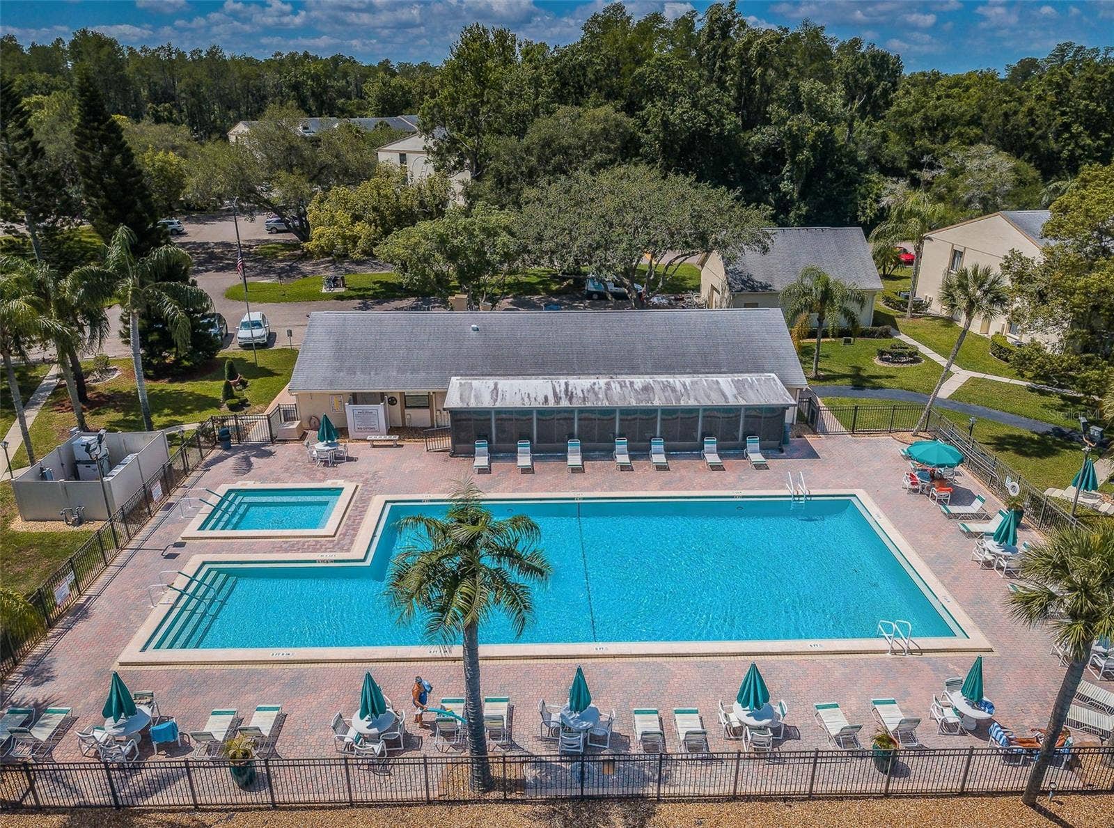 1333 SHADY PINE WAY, #F, Tarpon Springs, FL 34688 Clubhouse, Community Pool & Spa