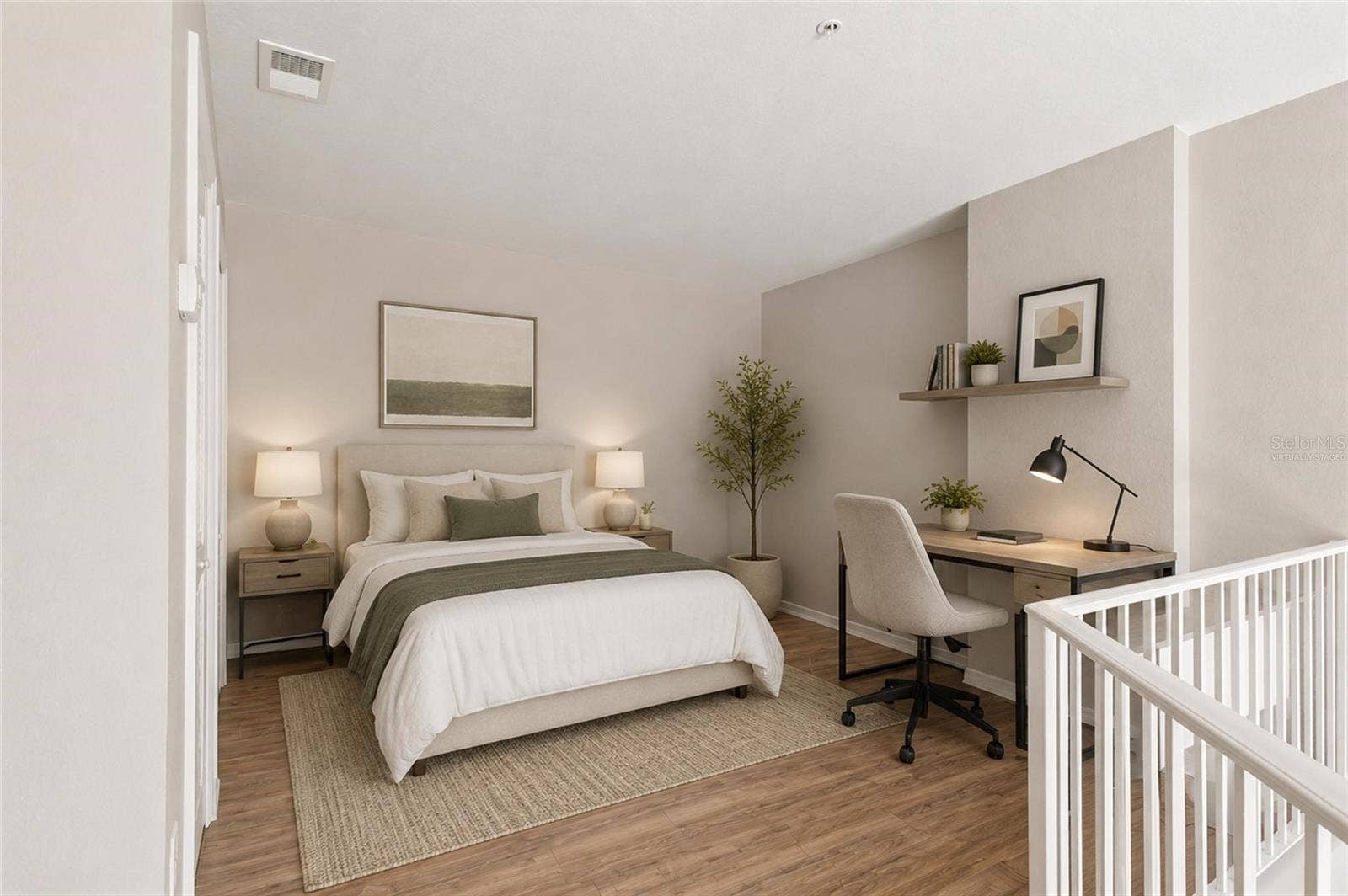 700 S HARBOUR ISLAND BOULEVARD, #137, Tampa, FL 33602 Virtually Staged - LOFT: 2nd Bedroom / Home Office