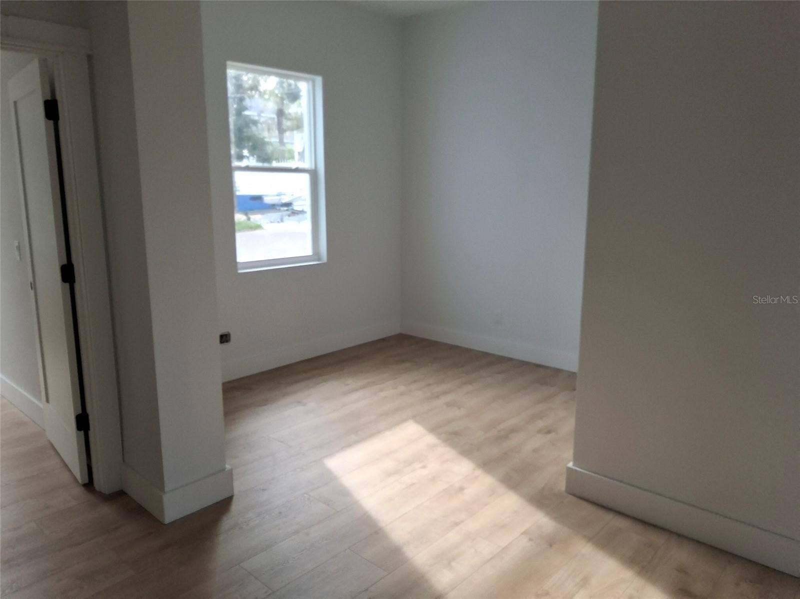 Office area off kitchen near back door
