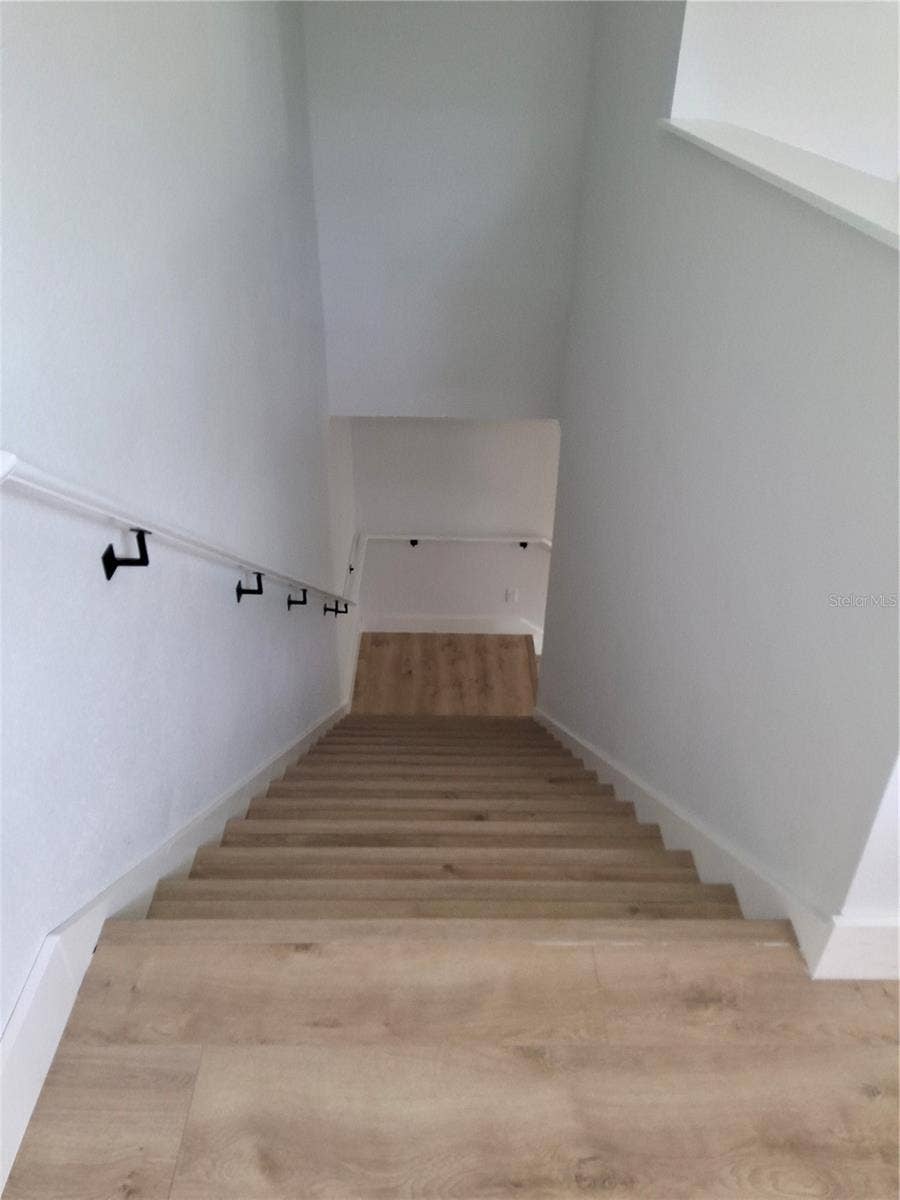 Stairs down from 2nd story