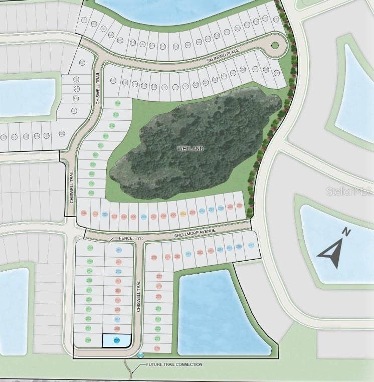 9308 CHISWELL TRAIL, Palmetto, FL 34221 9308 Chiswell Trail Site Map