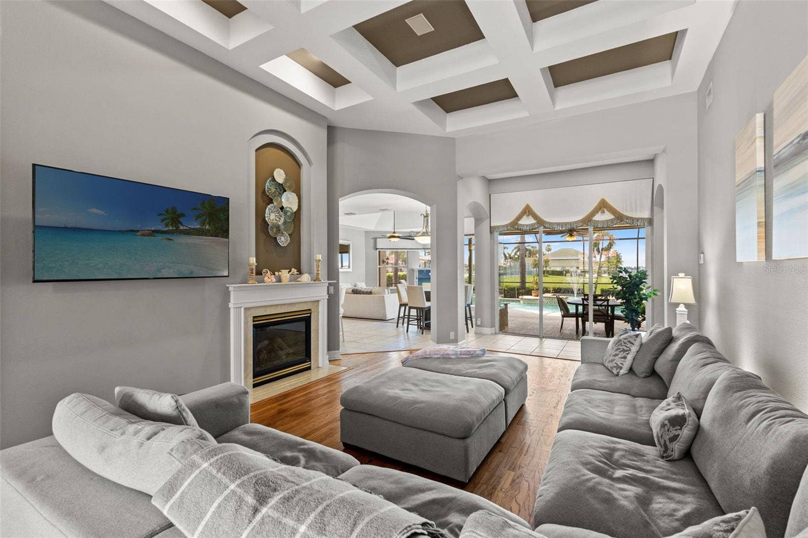 1105 3RD STREET E, Palmetto, FL 34221 Living Room with a view