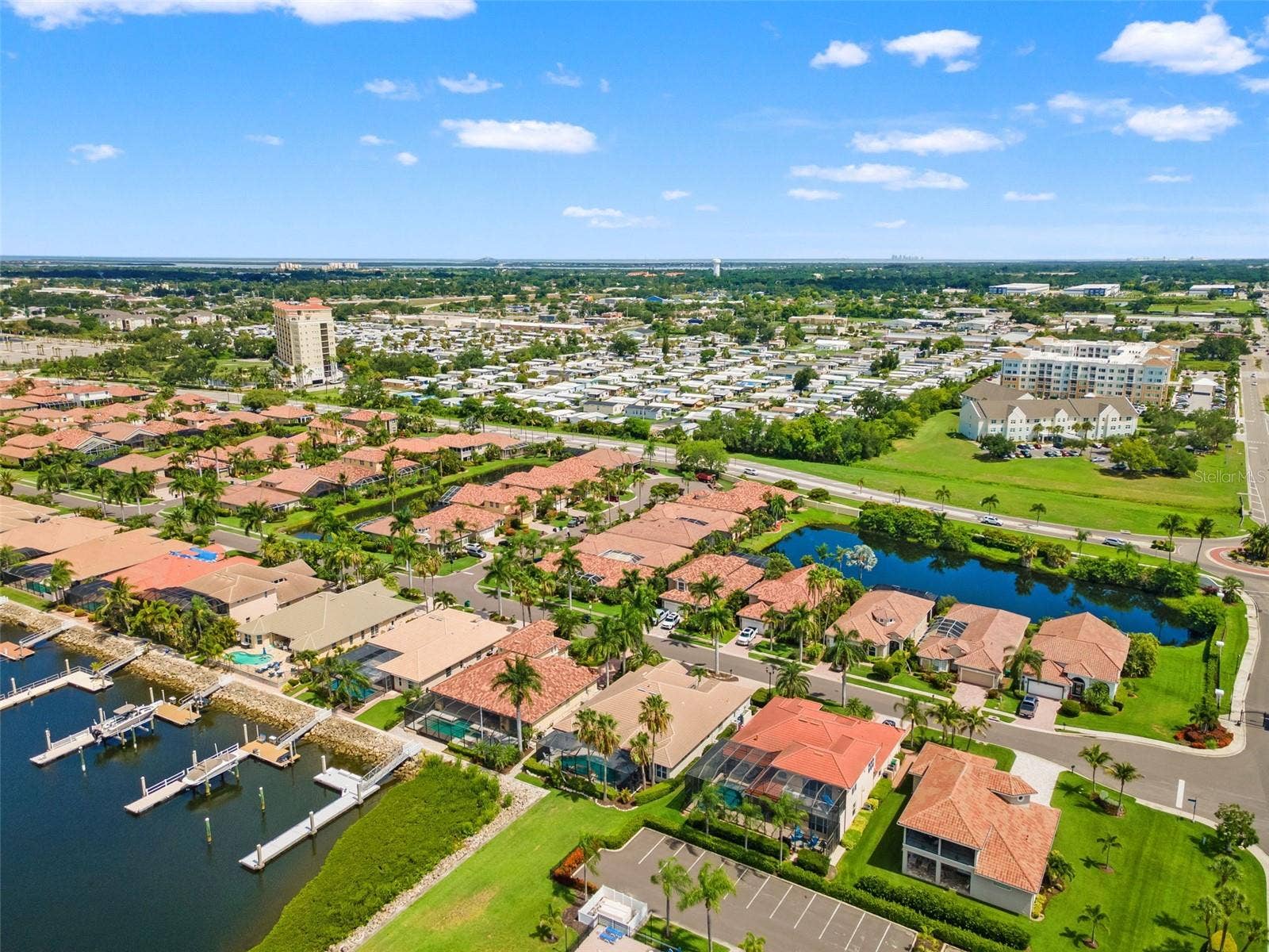 1105 3RD STREET E, Palmetto, FL 34221 Aerial View