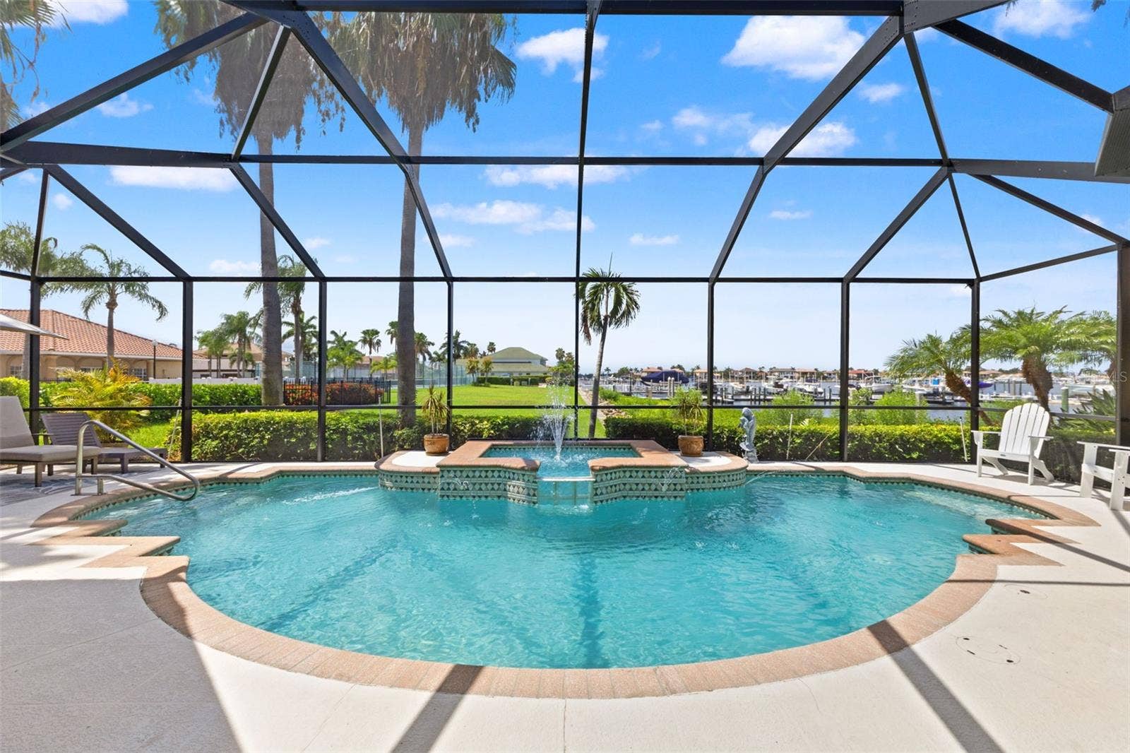 1105 3RD STREET E, Palmetto, FL 34221 New Screen enclosure with beautiful view