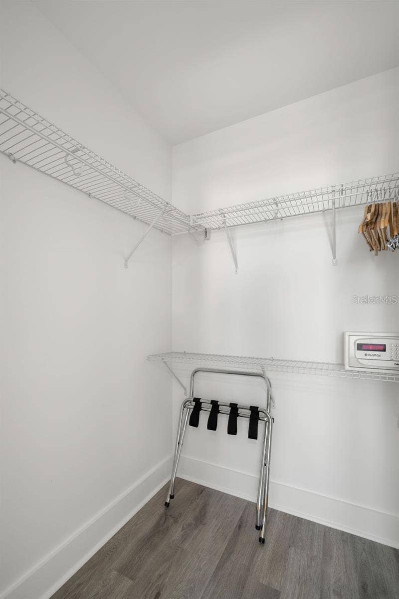 11500 GULF BOULEVARD, #304, Treasure Island, FL 33706 PRIMARY BEDROOM WALK-IN CLOSET
