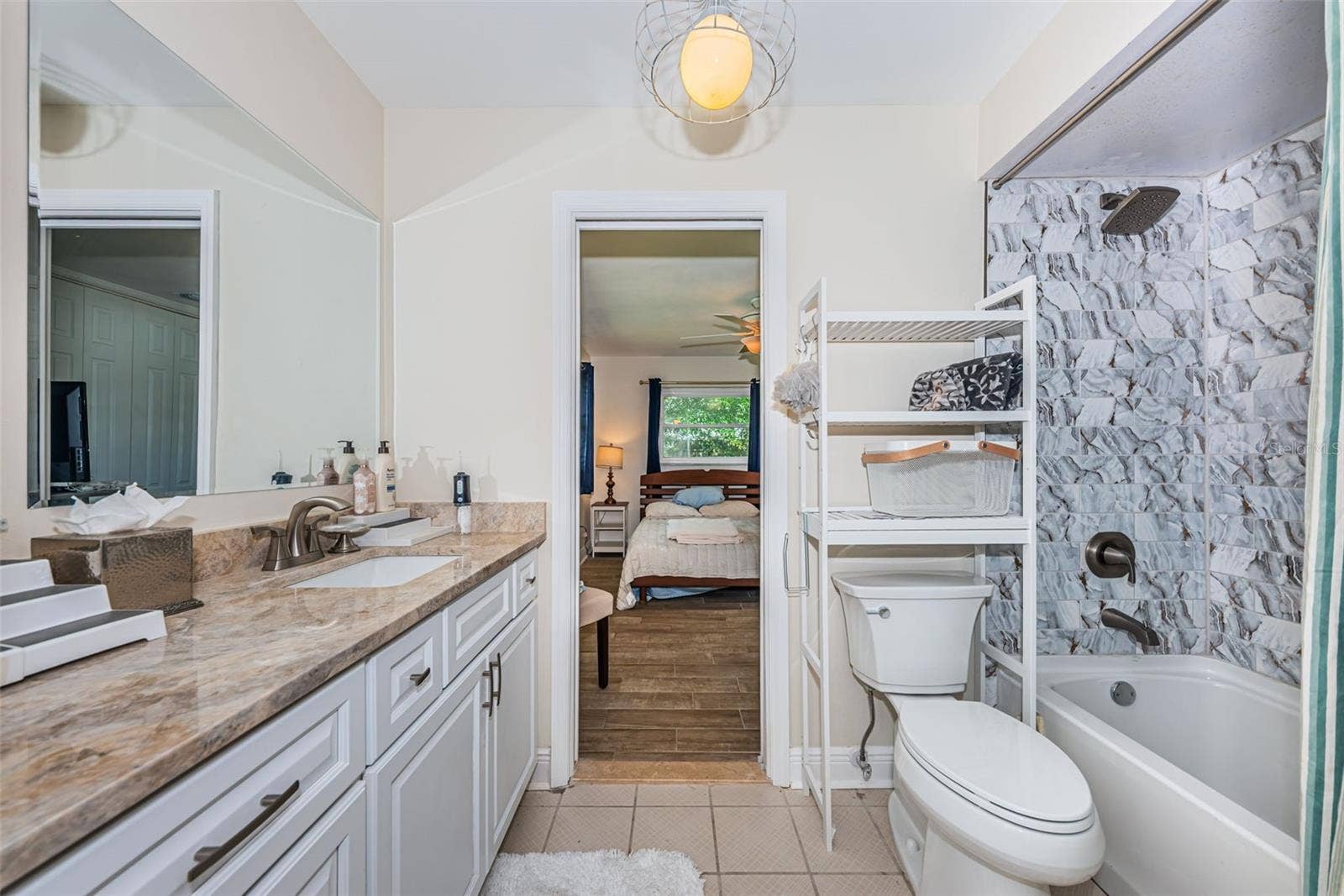 5230 VENETIAN BOULEVARD NE, St Petersburg, FL 33703 Updated modern bathroom
