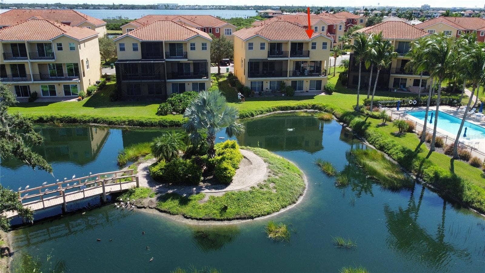 1226 3RD STREET CIRCLE E, Palmetto, FL 34221 View from Pond