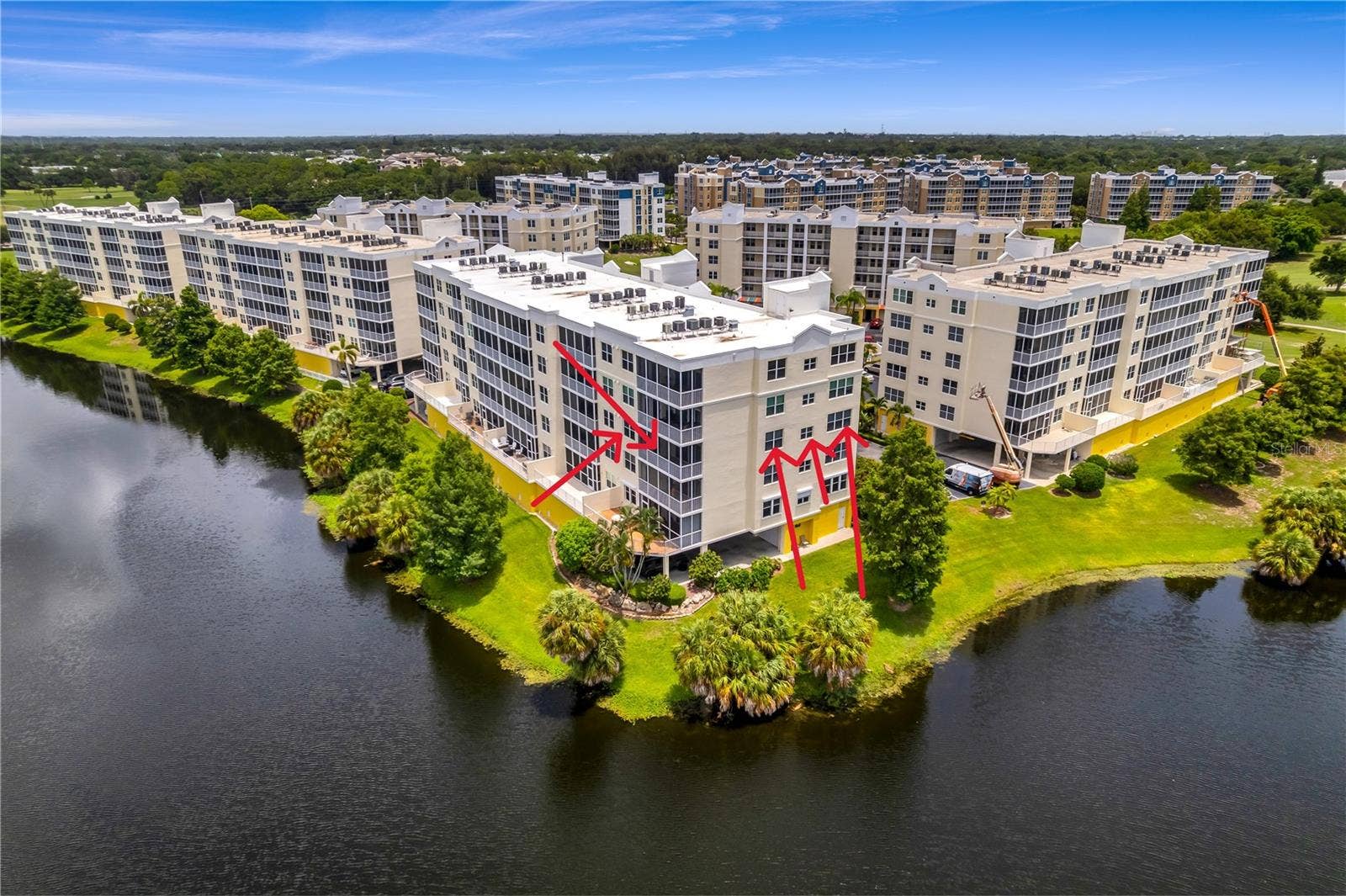 1200 COUNTRY CLUB DRIVE, #1301, Largo, FL 33771 Spectacular Panoramic view from Balcony and Windows