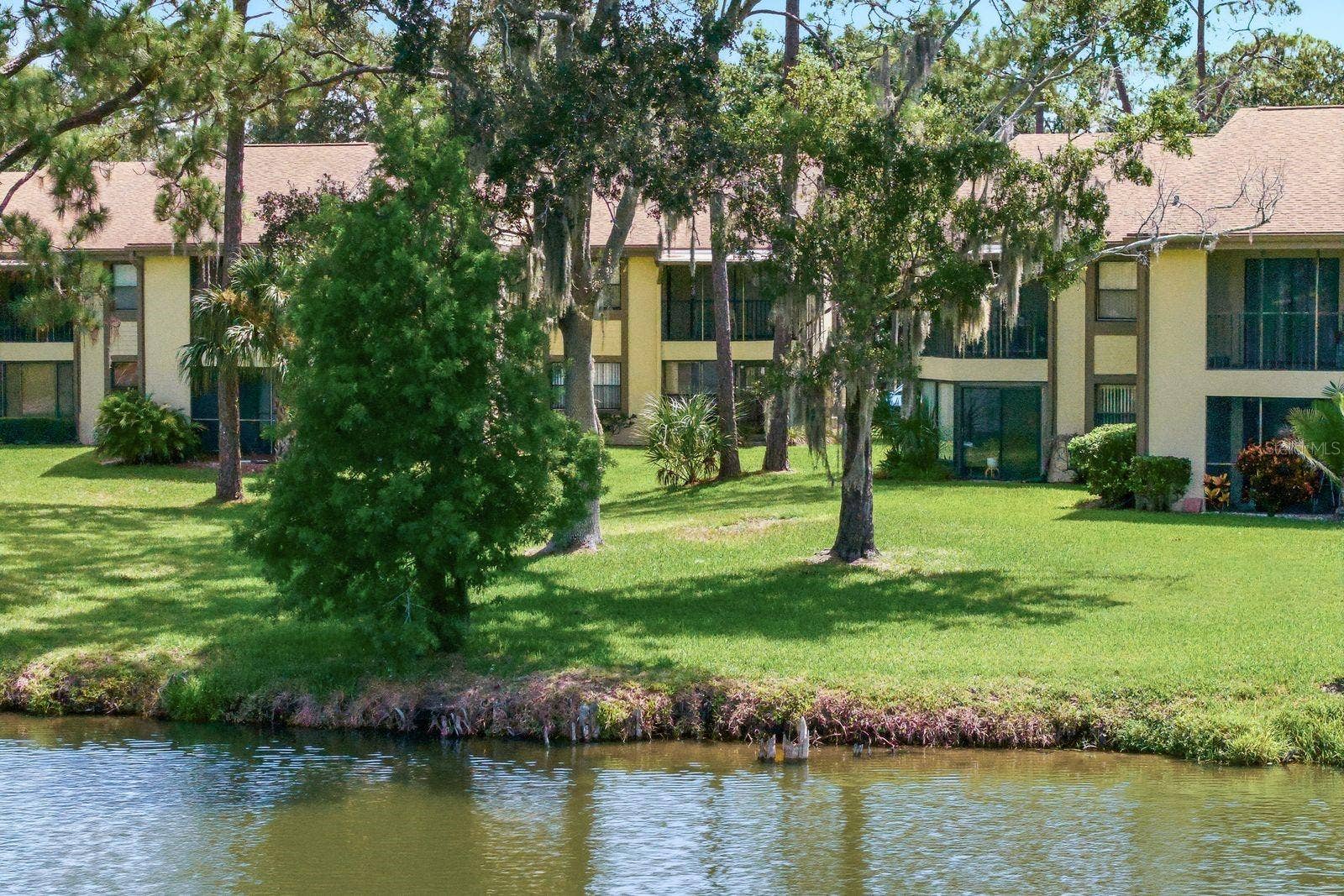 10 WOODLAKE PLACE, Oldsmar, FL 34677 Building view from Pond
