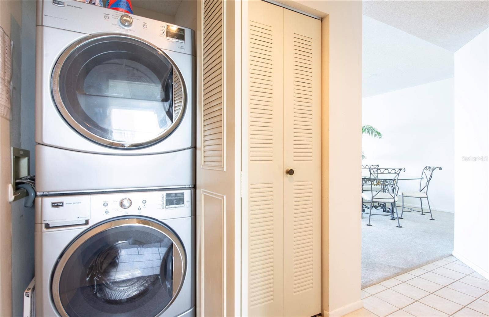 Inside laundry