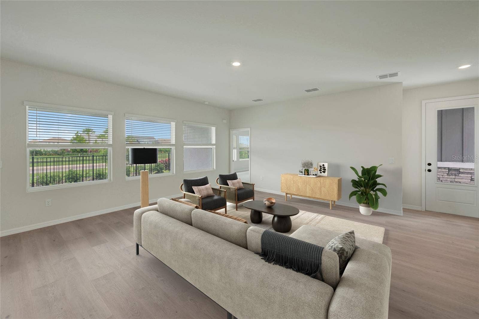 5254 COLONY VISTA DRIVE, Apollo Beach, FL 33572 Family Room **Virtually Staged