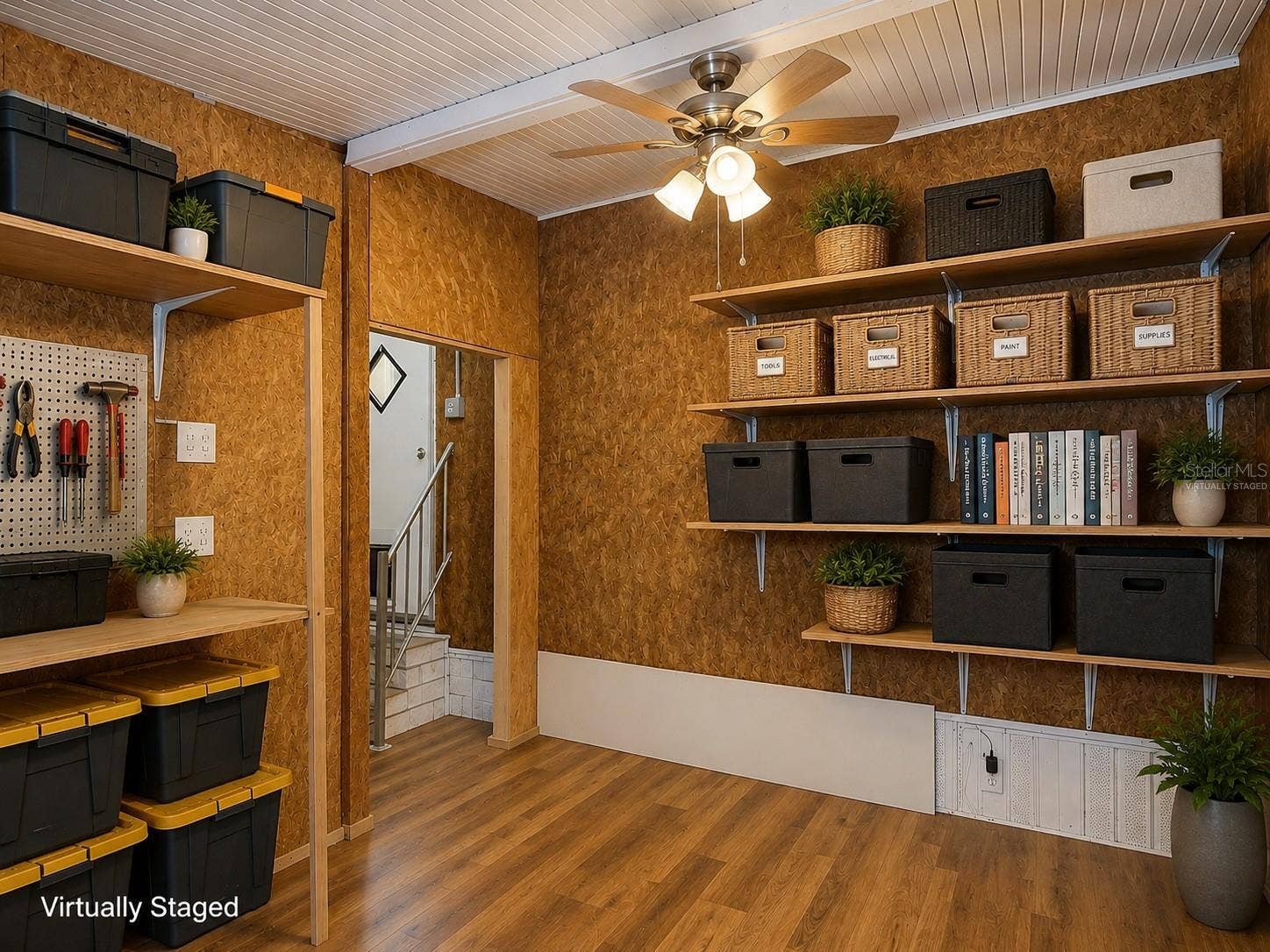 39032 OLA AVENUE, Zephyrhills, FL 33542 Virtually Staged in Home Storage Area