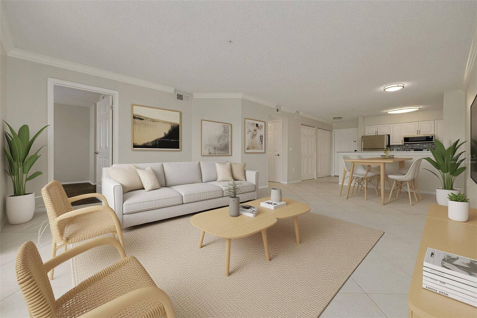 2400 FEATHER SOUND DRIVE, #914, Clearwater, FL 33762 Virtually staged.