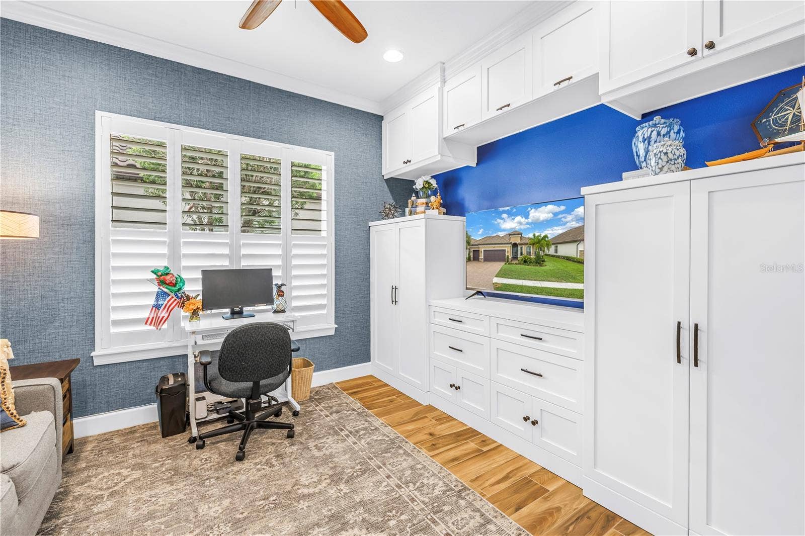 9912 BATCHELDER TERRACE, Palmetto, FL 34221 Built in Cabinets in Den