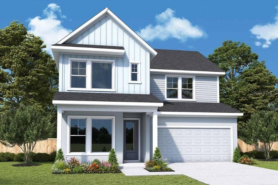 5825 NATIVE OAK STREET, Mount Dora, FL 32757 Front Exterior Rendering **Paint Colors May Vary